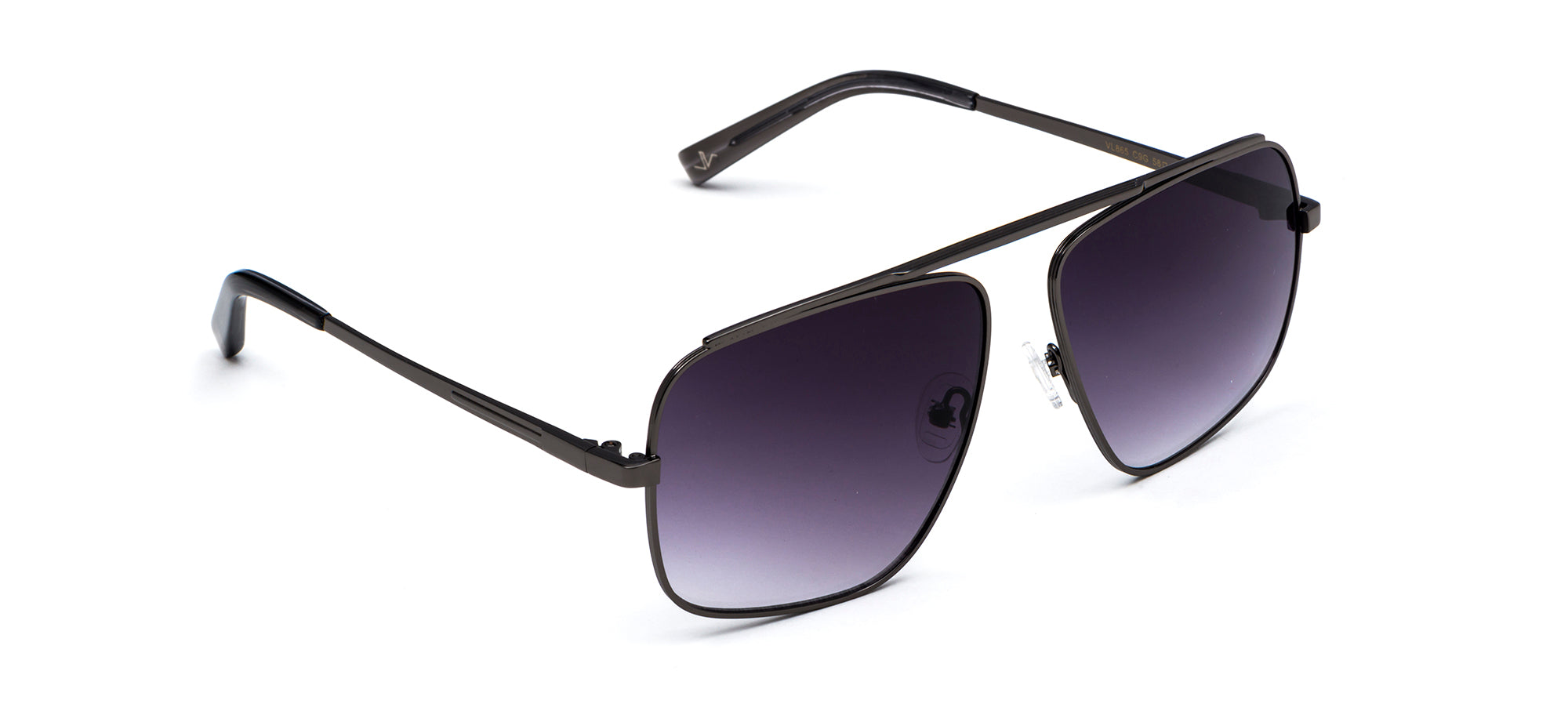 Velocity Luxe De Paris 865 Retro Square Sunglasses