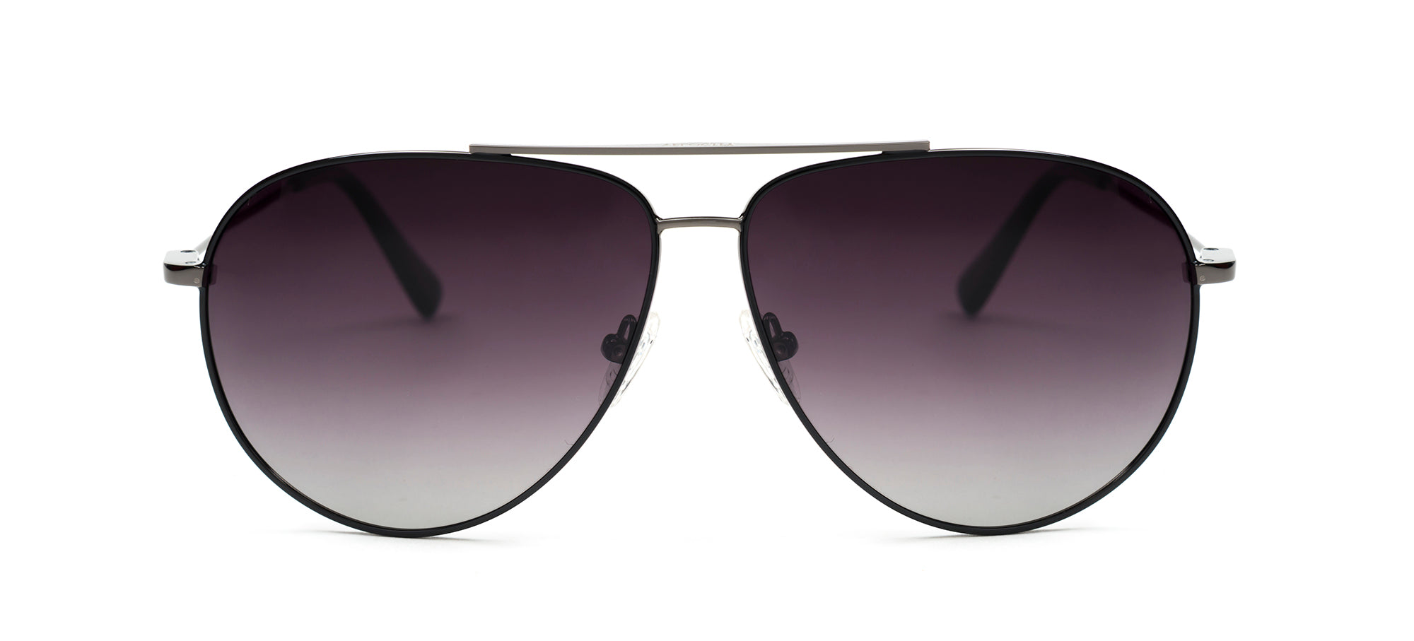 Velocity Luxe De Paris 104 Black & Gun Aviator Sunglass