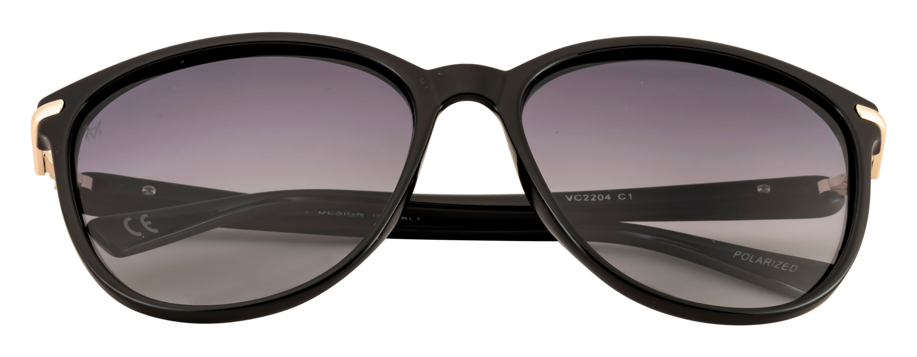 Velocitry Polarized Oval Gradient Smoke  POL Sunglasses