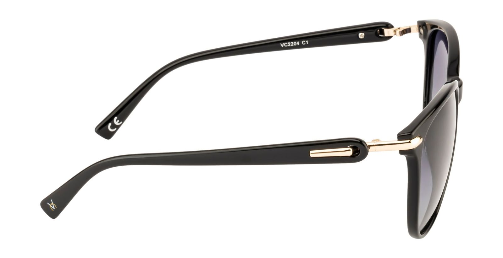 Velocitry Polarized Oval Gradient Smoke  POL Sunglasses