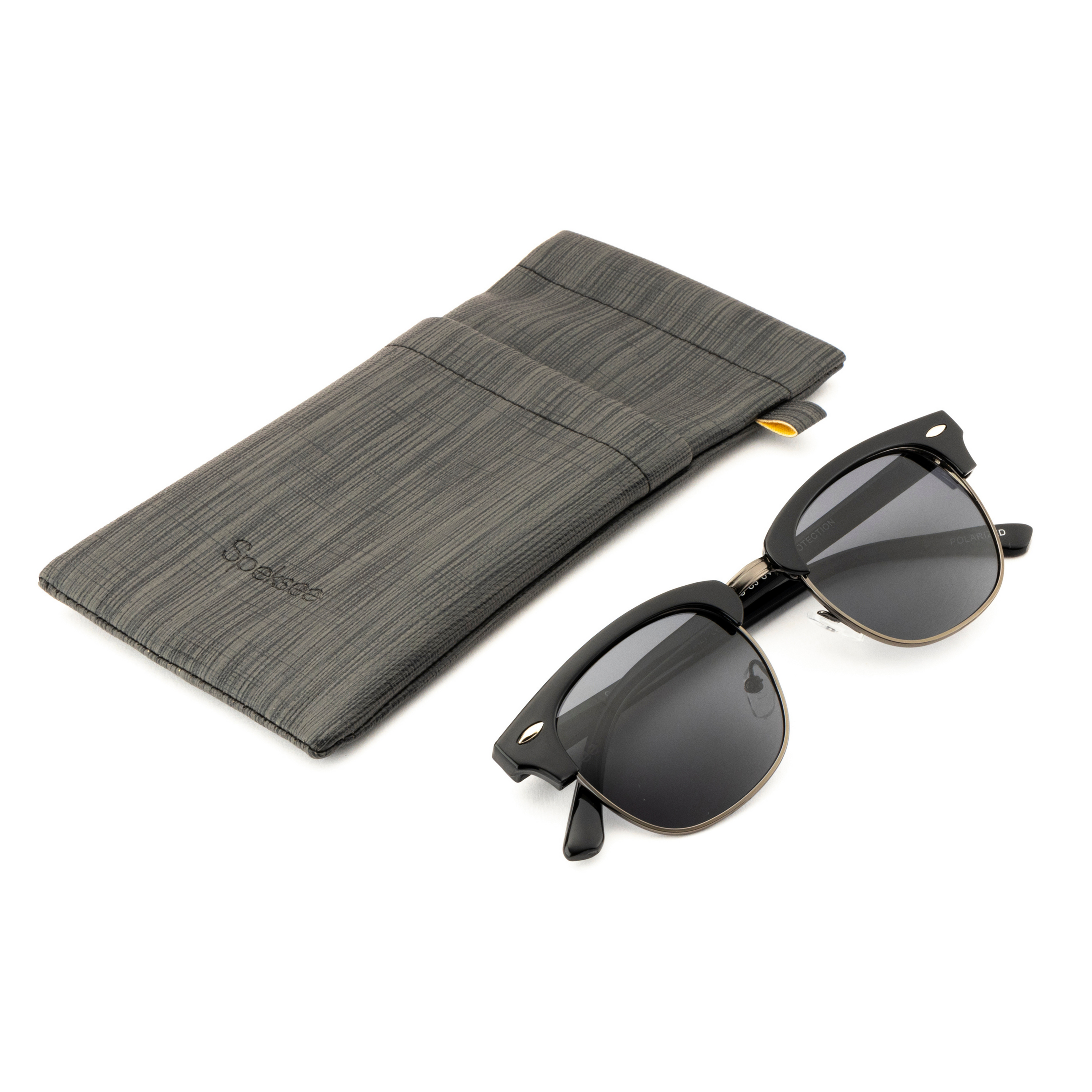 Speksee Full Rim Retro Polarized Sunglass for Men