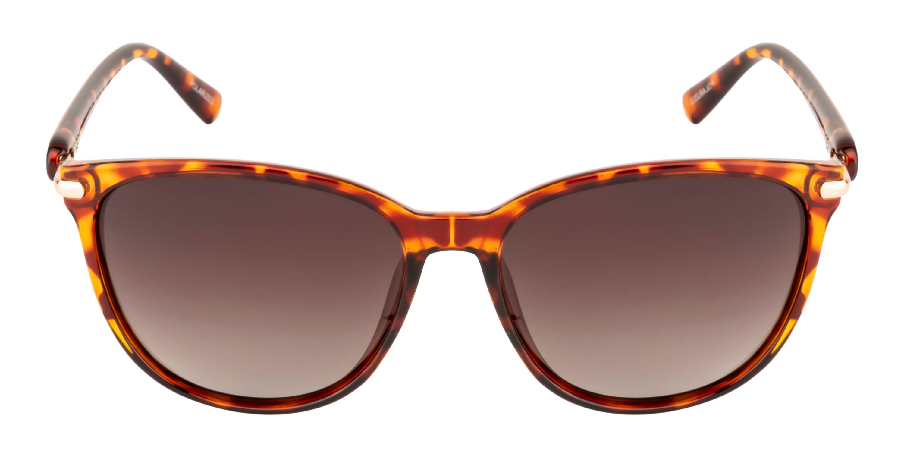 Velocity Oval Gradient Brown POL Polarized Sunglasses