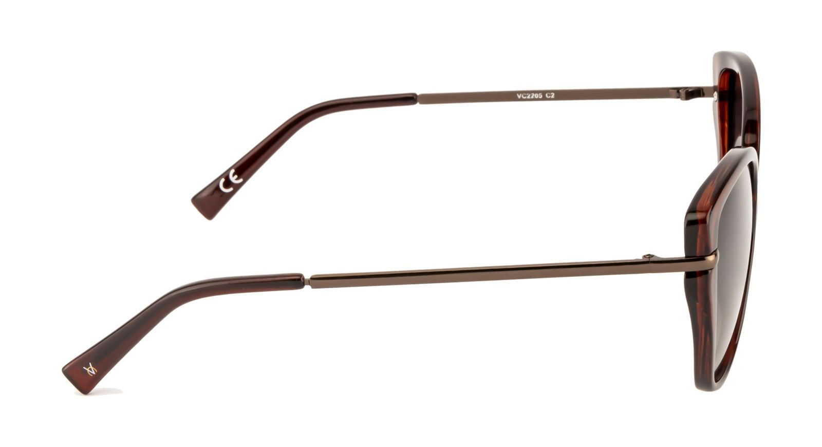 Velocity Polarized Butterfly Gradient Brown POL Sunglasses