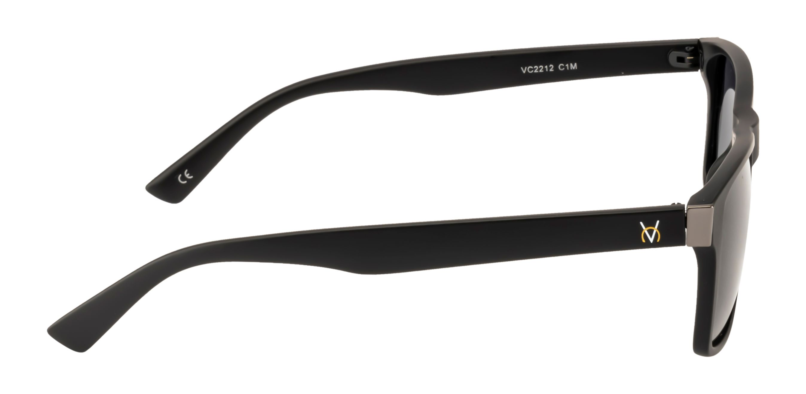 Velocity Polarized  POL Rectangular Eyewear Series Retro Square Sunglasses (For Men, Black)