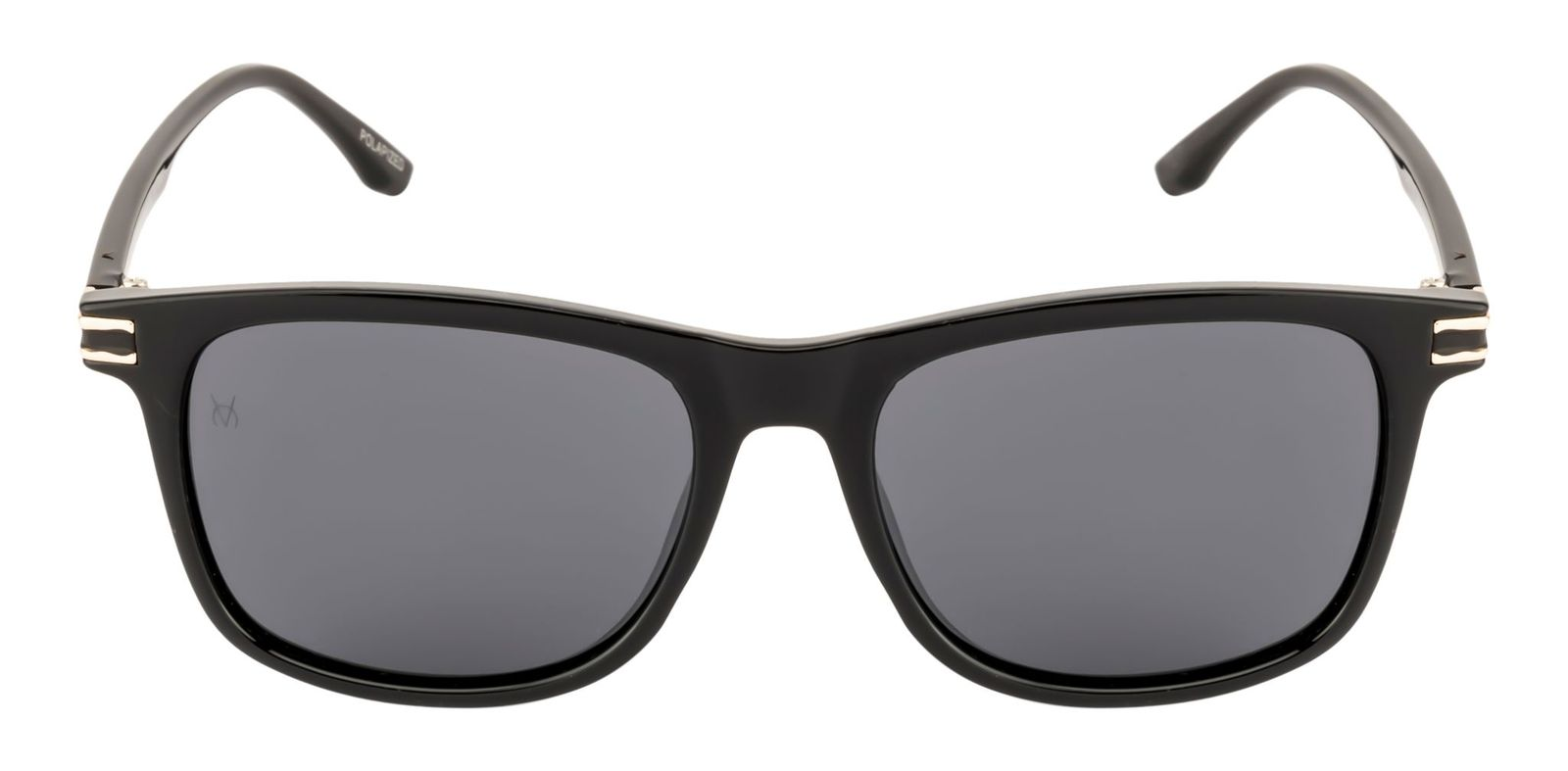 Velocity Dark Gray Polarized Rectangular Series POL Sunglasses for Men