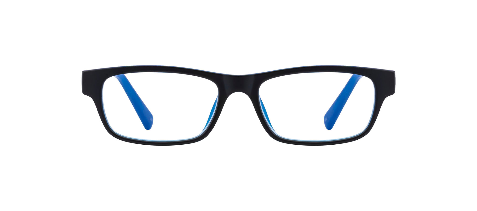Velocity Full Rim Square Anti Glare  Blue Cut Black Frame Kids
