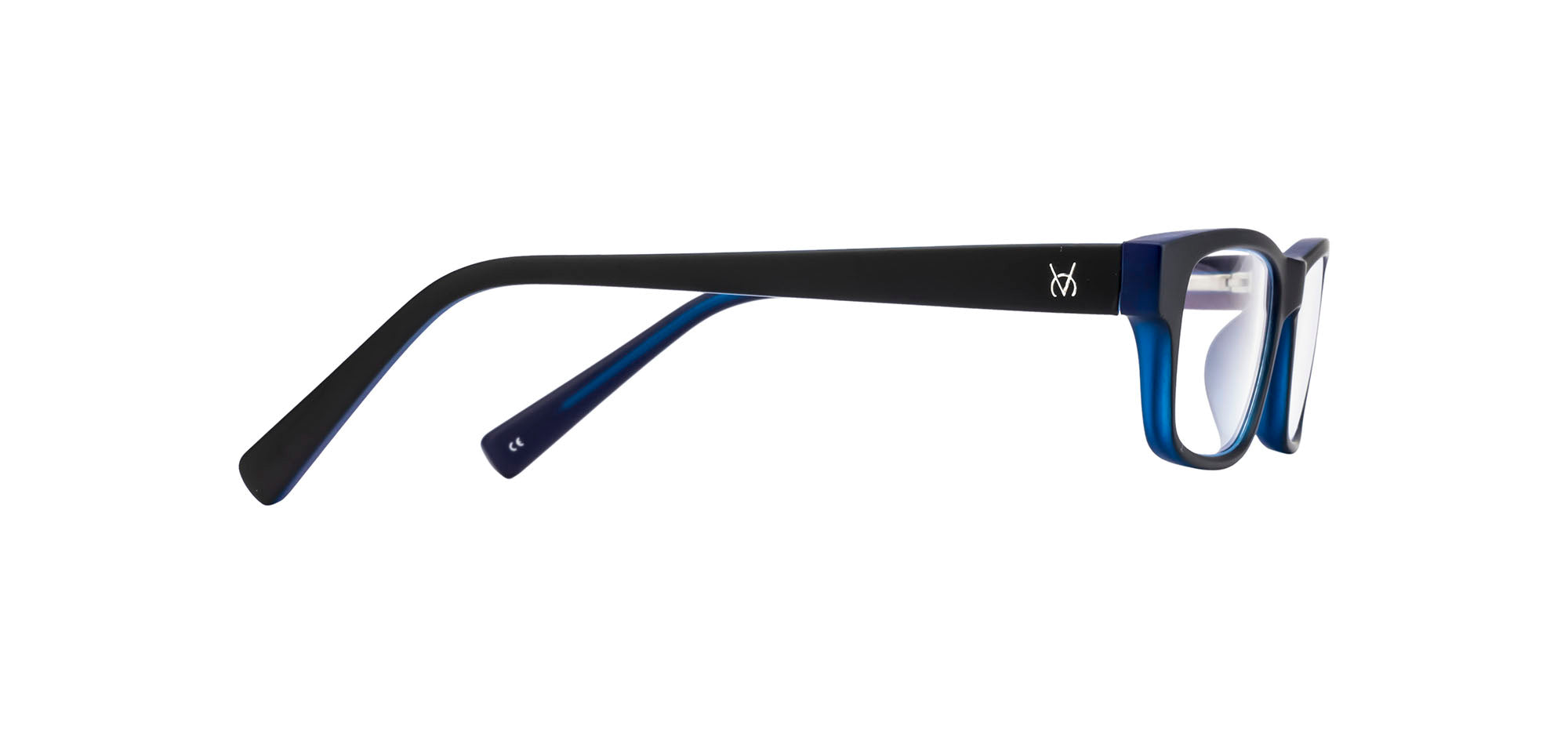 Velocity Full Rim Square Anti Glare  Blue Cut Black Frame Kids