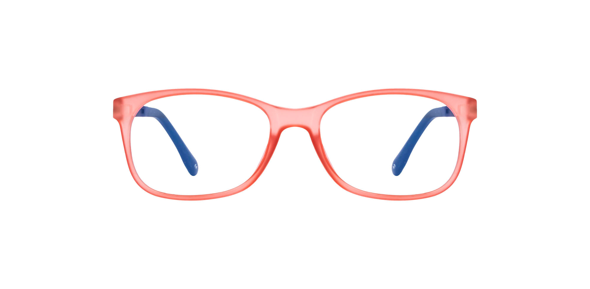 Velocity Full Rim Square Anti Glare  Blue Cut Pink Frame