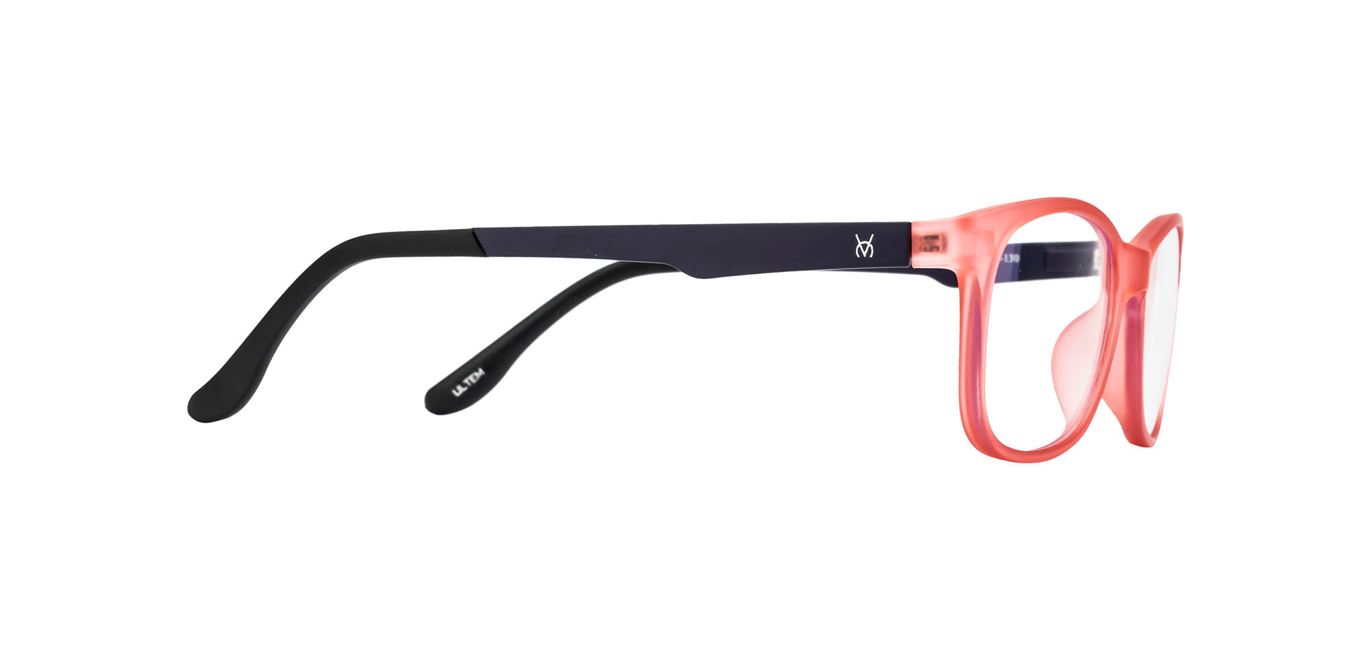 Velocity Full Rim Square Anti Glare  Blue Cut Pink Frame