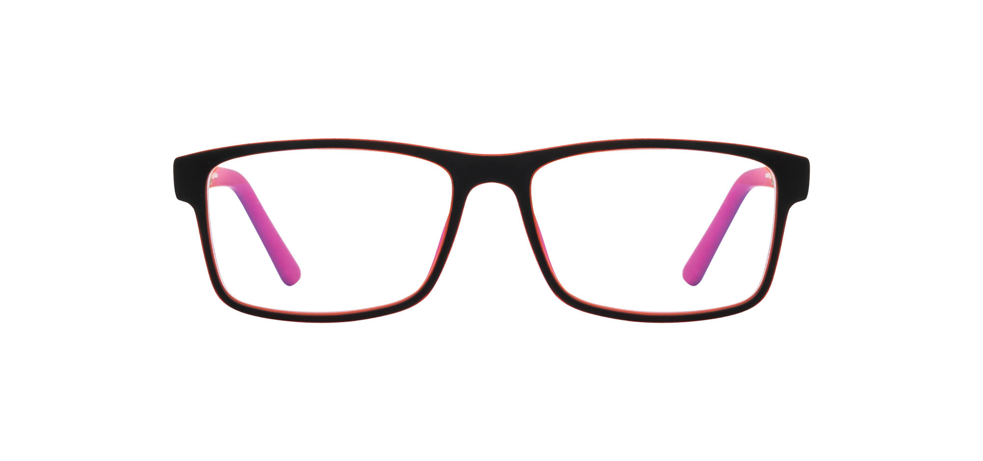 Velocity Full Rim Square Anti Glare  Blue Cut VHT77 Red Black Frame