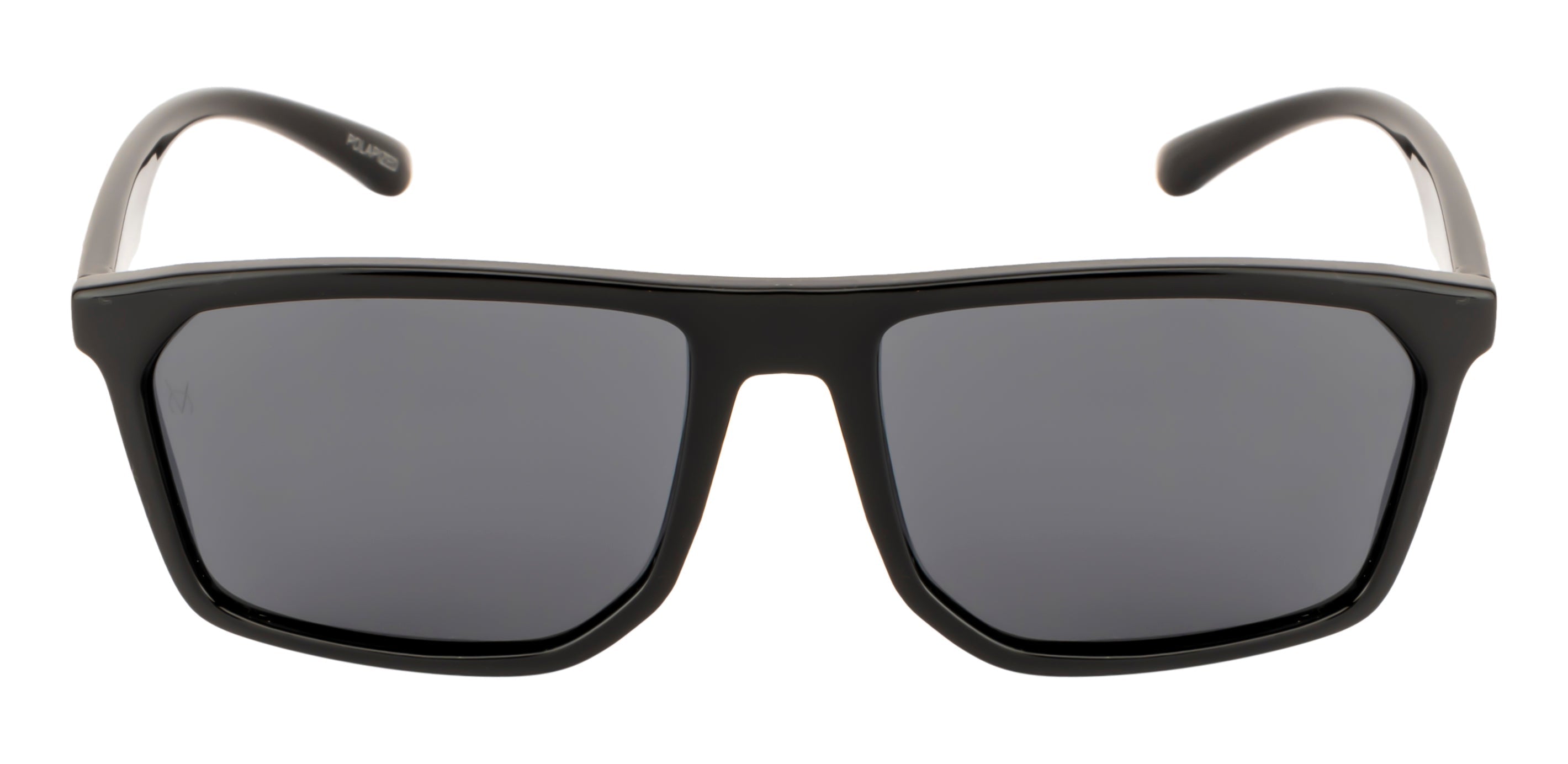 Velocity Polarized Rectangular Dark Grey Series POL Sunglasses for Men