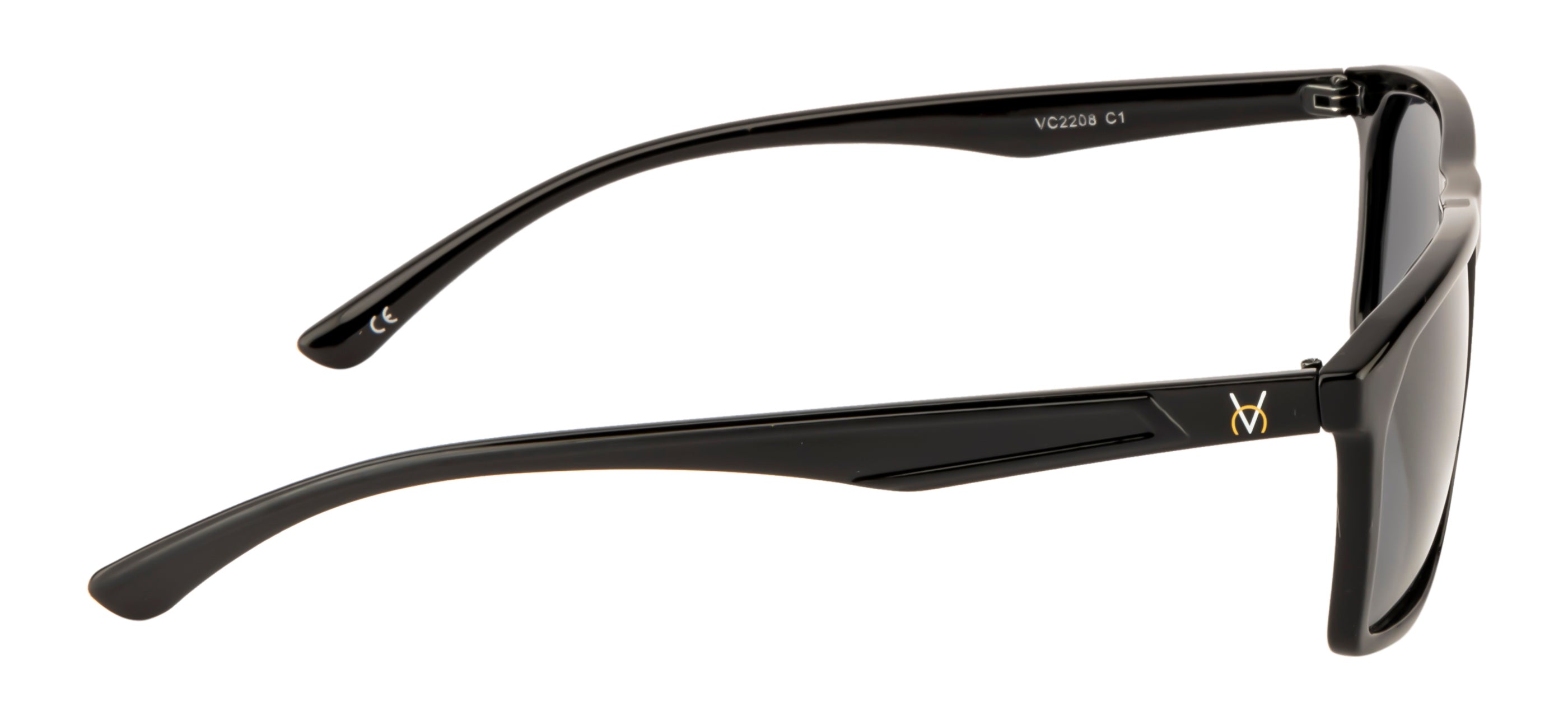 Velocity Polarized Rectangular Dark Grey Series POL Sunglasses for Men