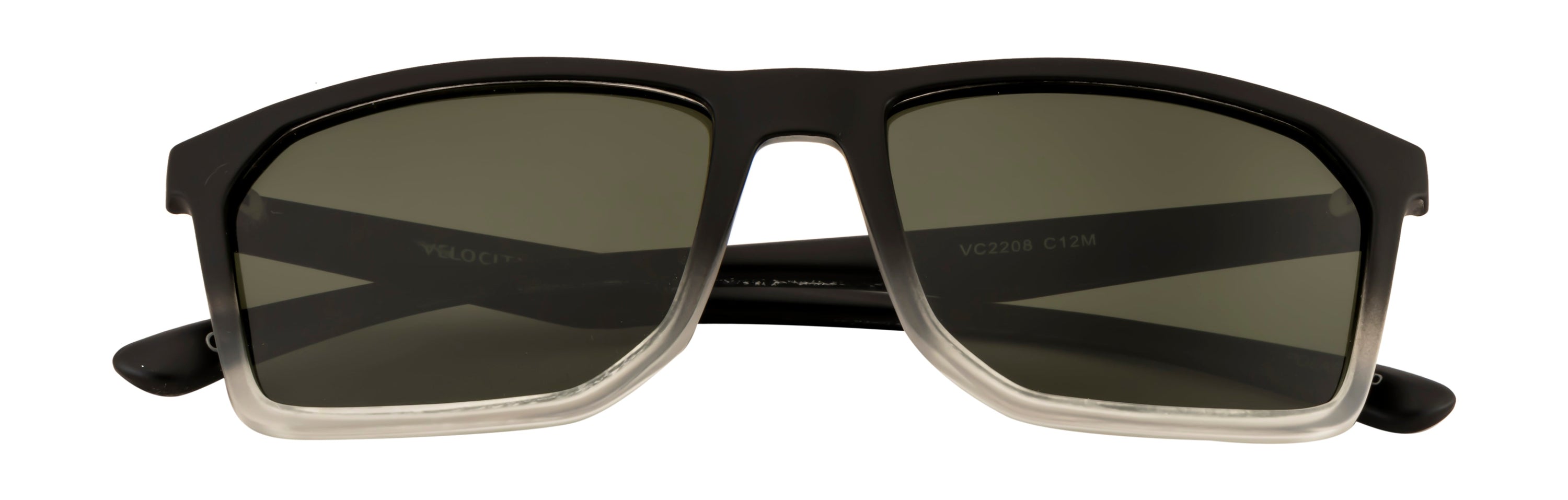 Velocity Polarized Rectangular Dark Grey Series POL Sunglasses for Men