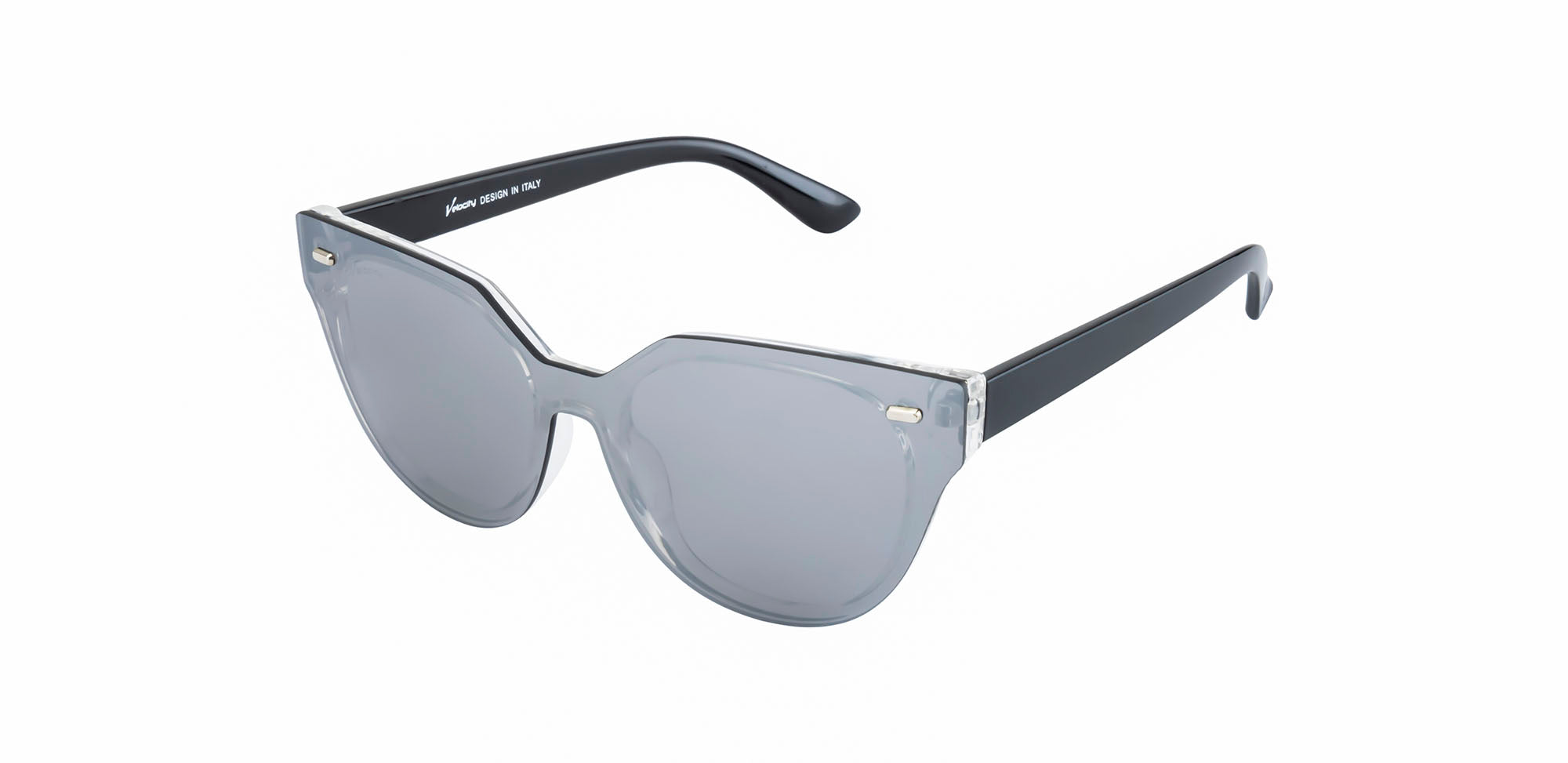 Velocity Sunglasses 1981 Grey Oval Sunglass