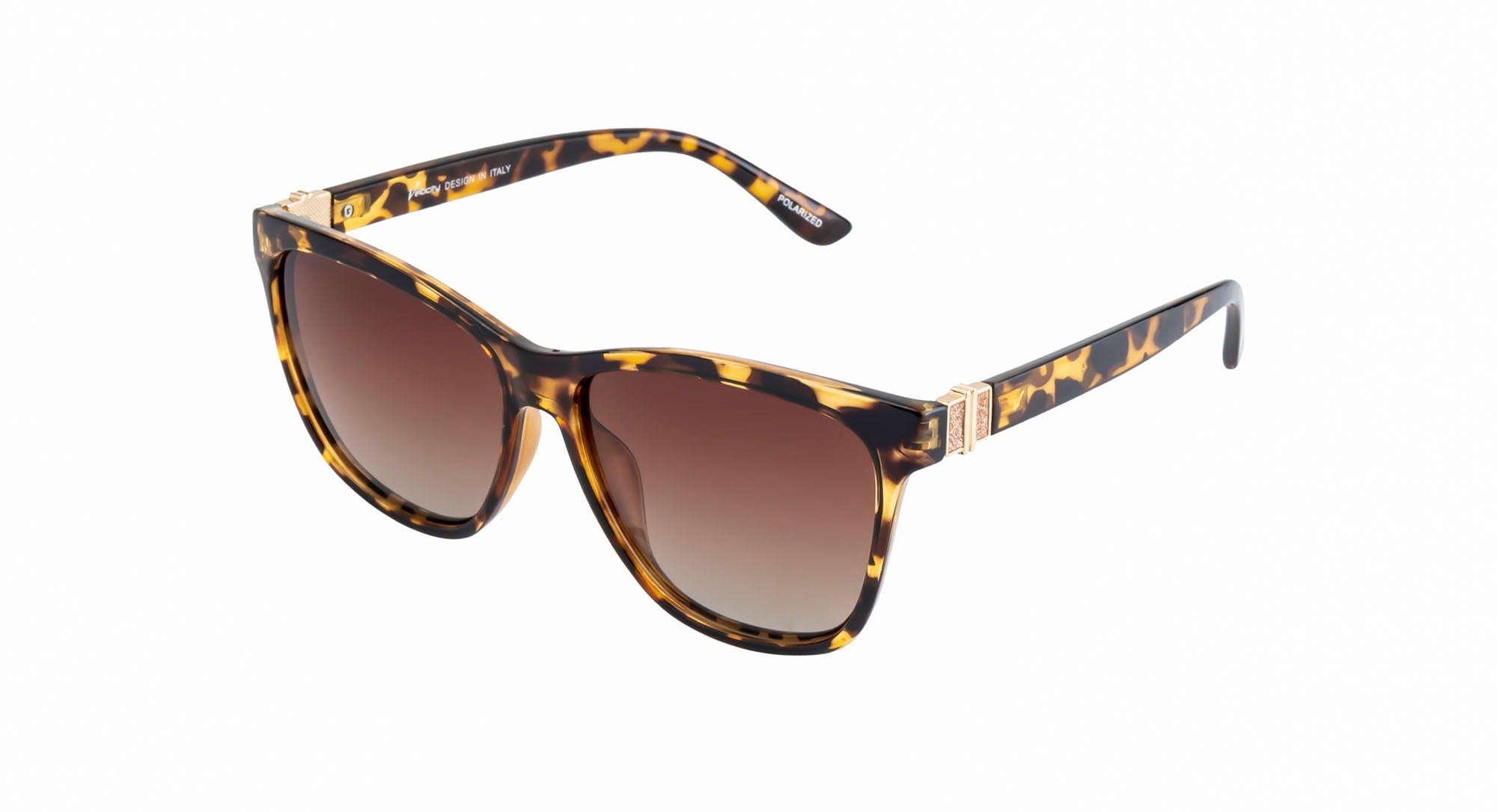Velocity Sunglasses 1938 Brown Square Sunglass