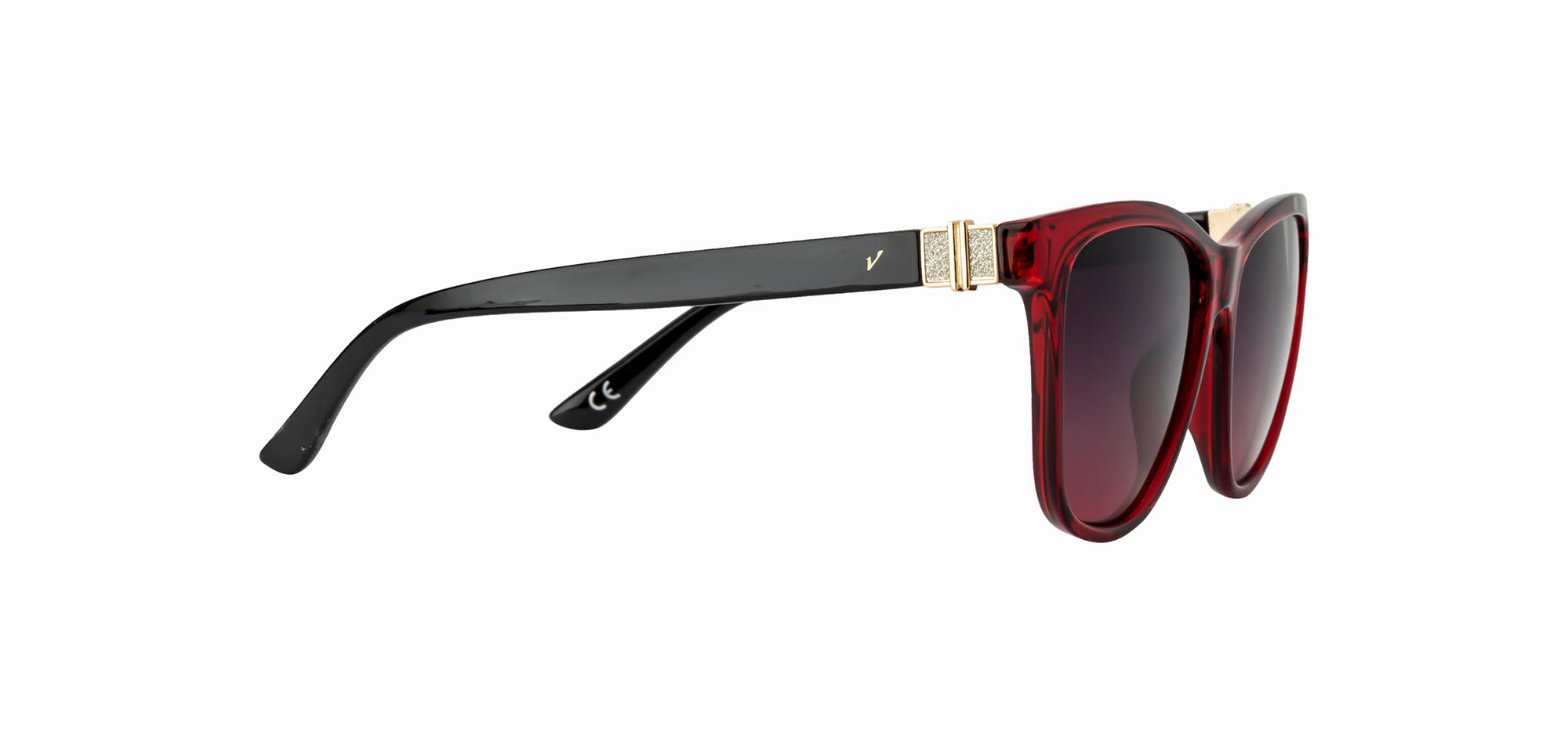 Velocity Sunglasses 1938 Red Square Sunglass