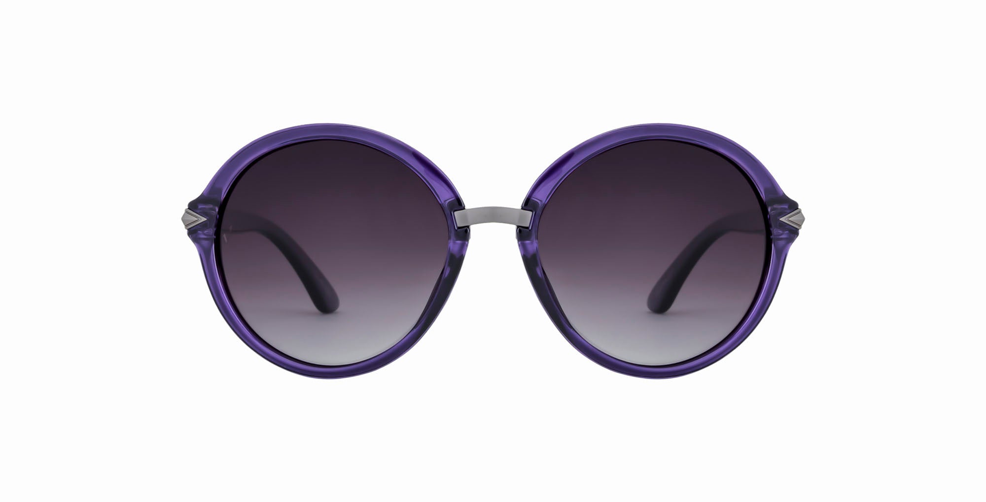 Velocity Sunglasses 1931 Purple Oval Sunglass