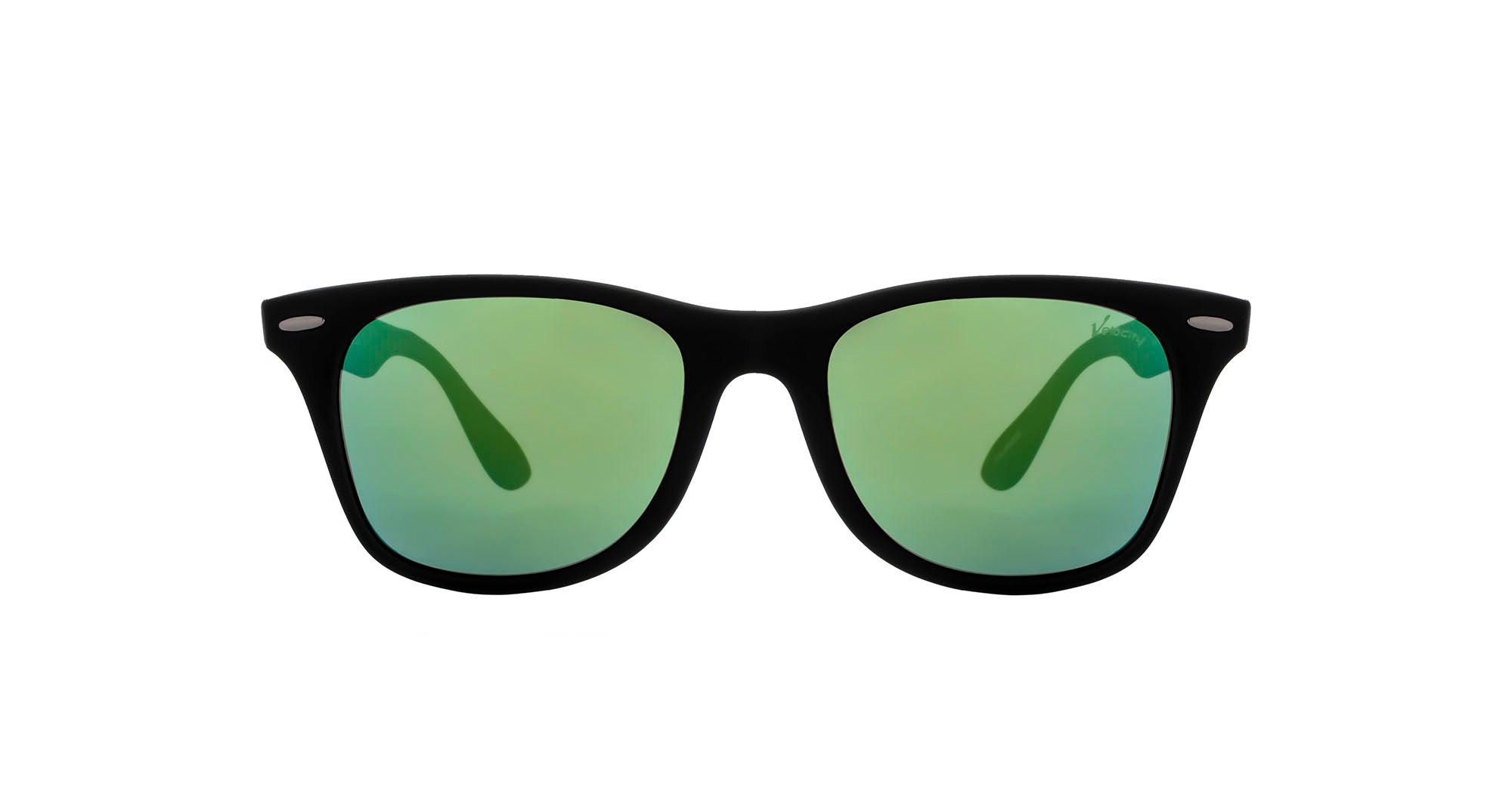 Velocity Sunglasses Polarized 1960 Black Square Sunglass