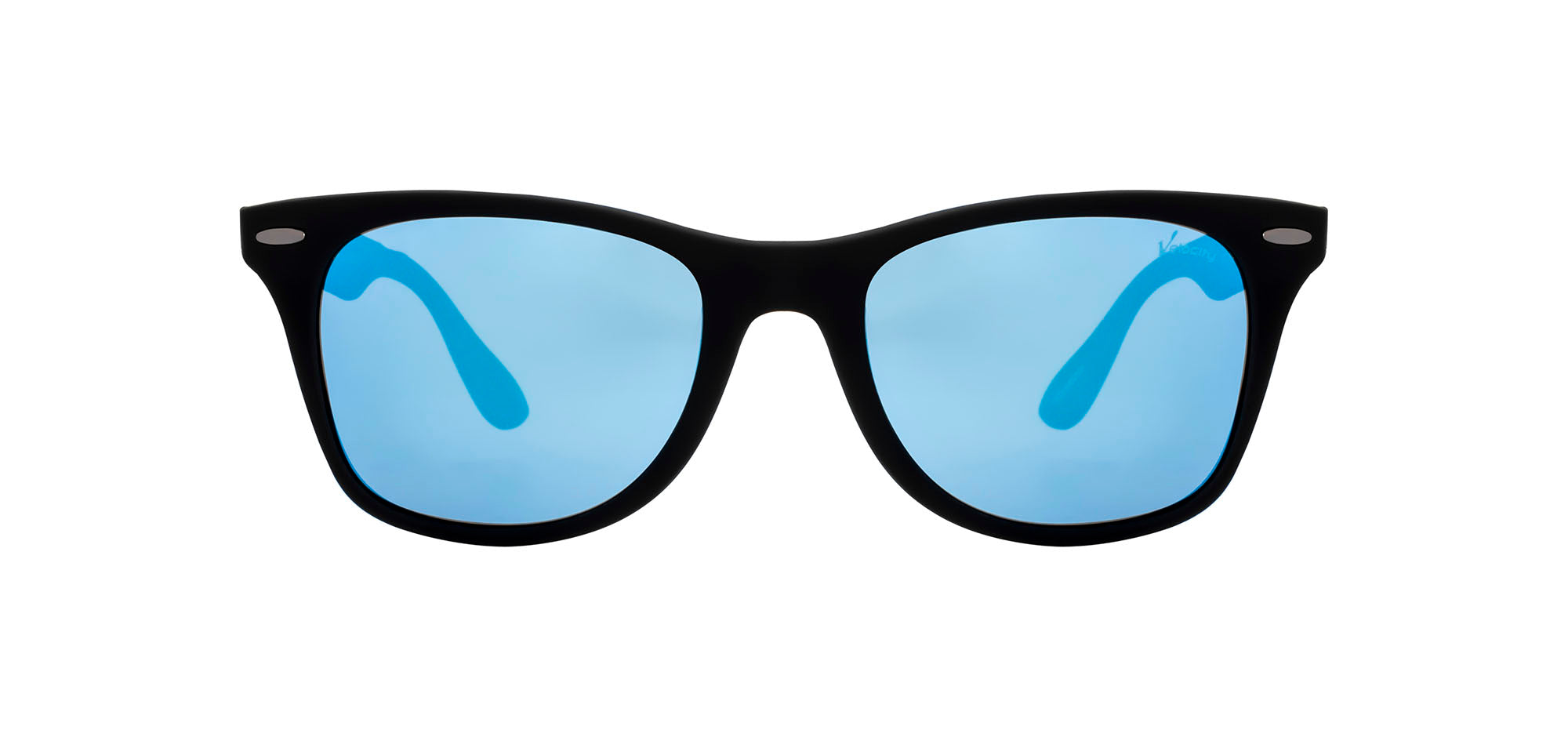 Velocity Sunglasses Polarized 1960 Black Square Sunglass
