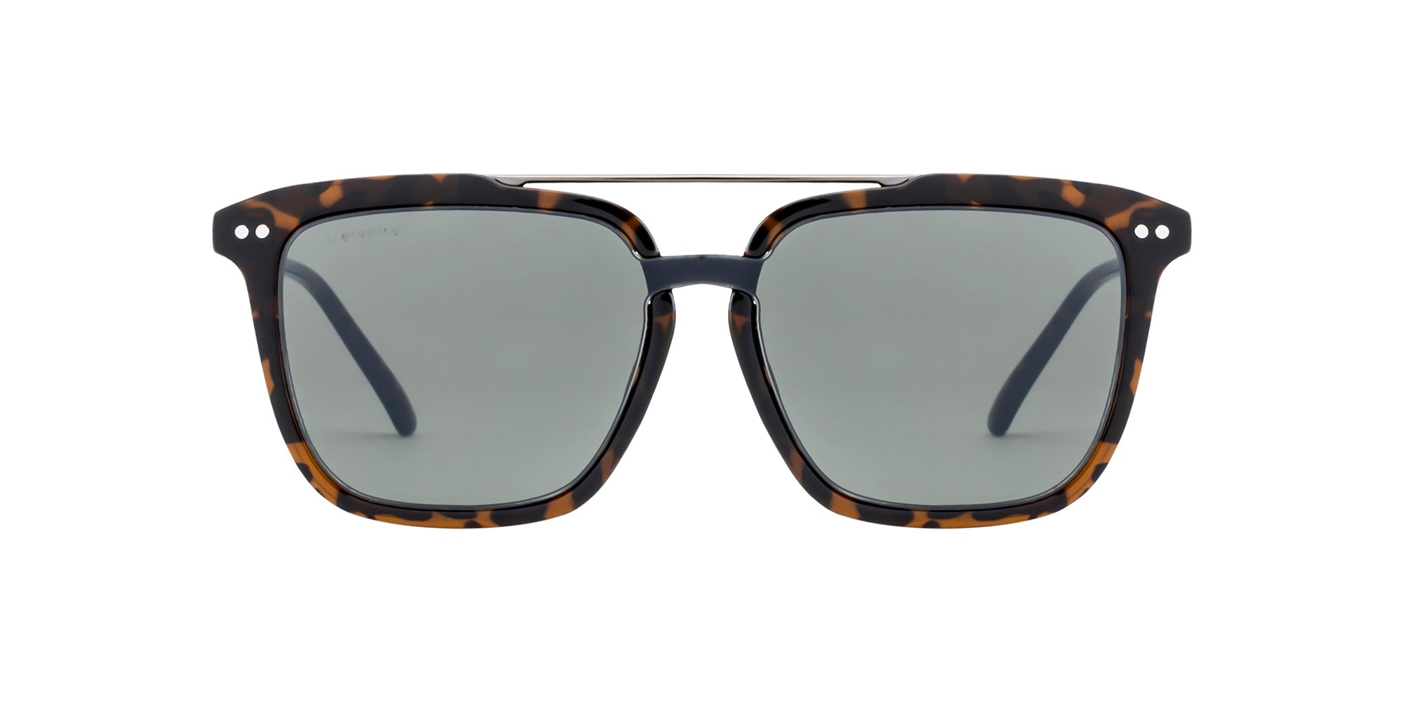 Velocity 1985 Dark Brown Square Sunglass