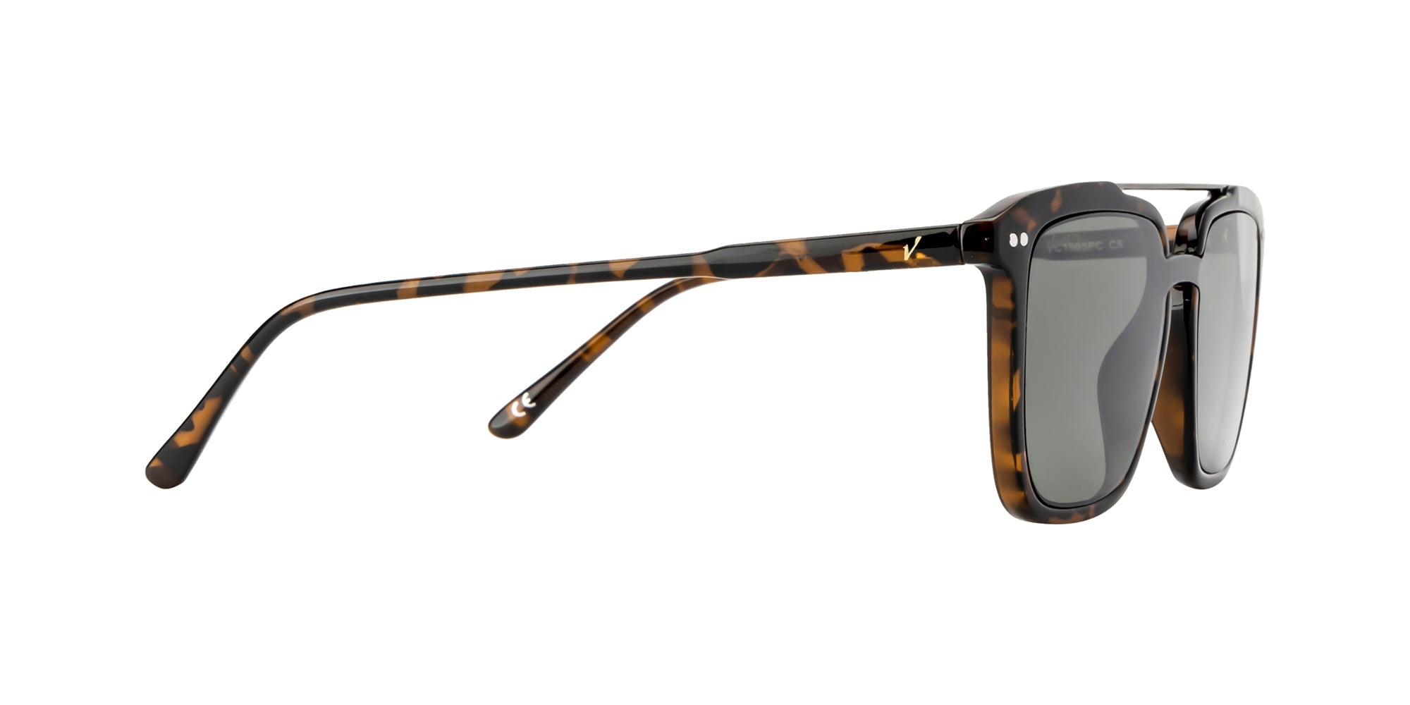 Velocity 1985 Dark Brown Square Sunglass