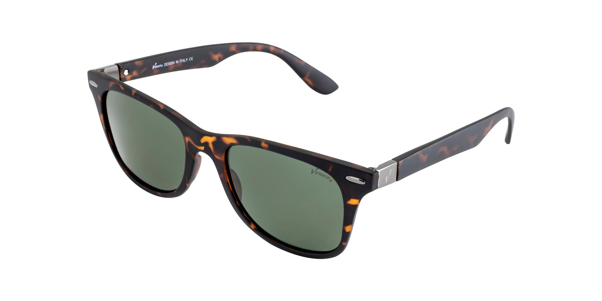 Velocity Sunglasses Polarized 1960 Brown Square Sunglass