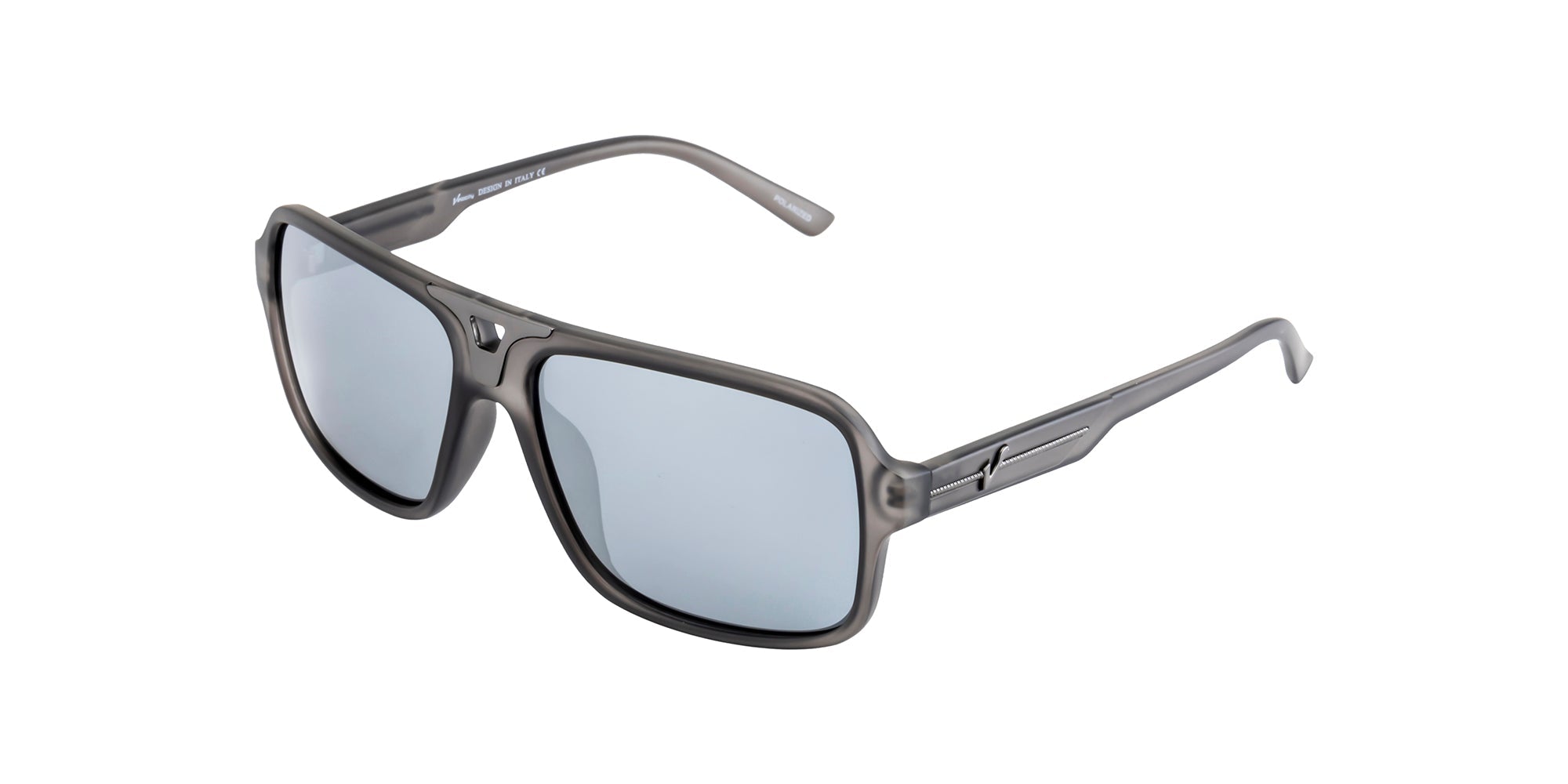 Velocity Sunglasses Grey Square Sunglass
