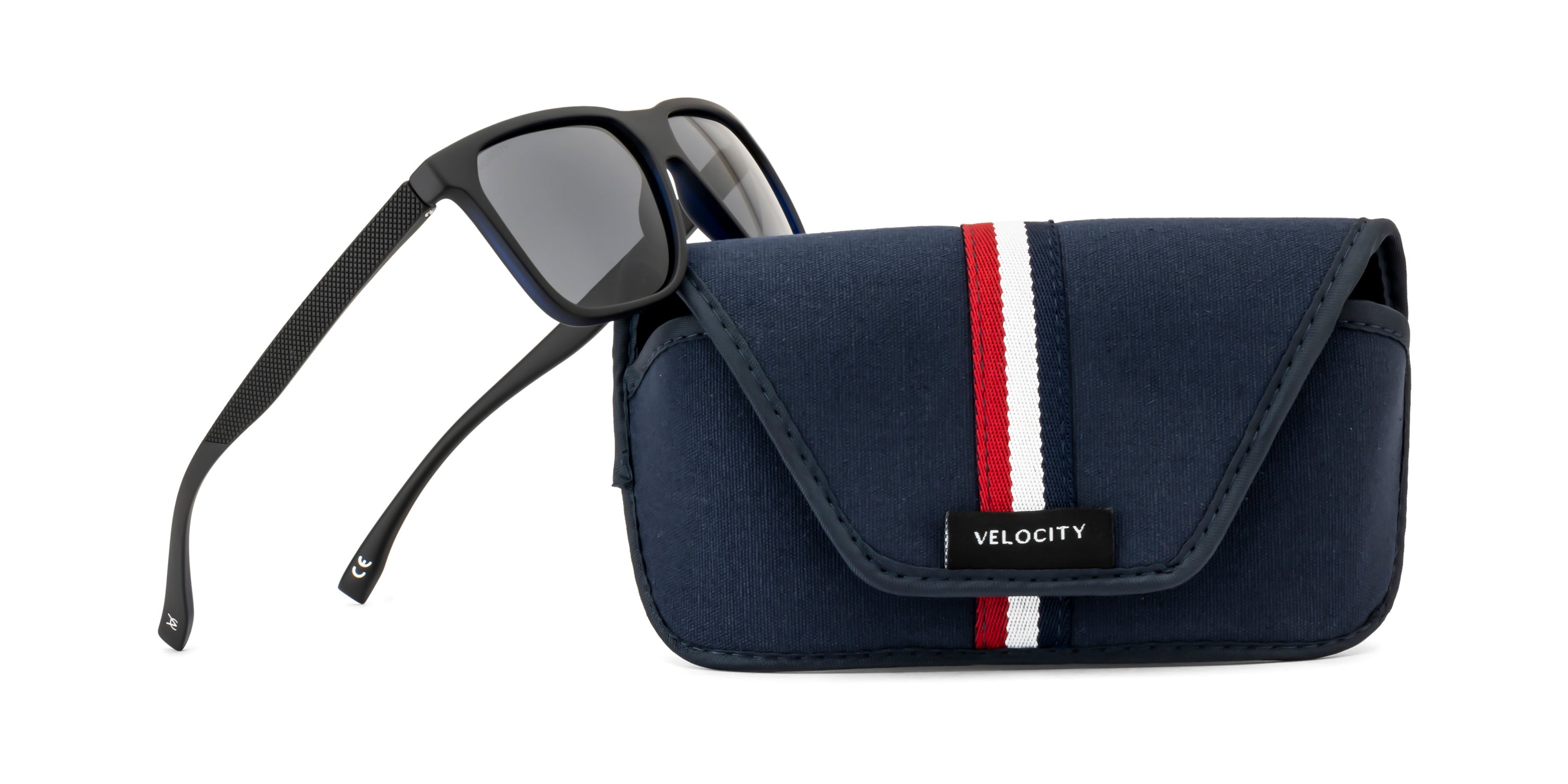 Velocity Full Rim Retro New Wayfarer Polarized Sunglass