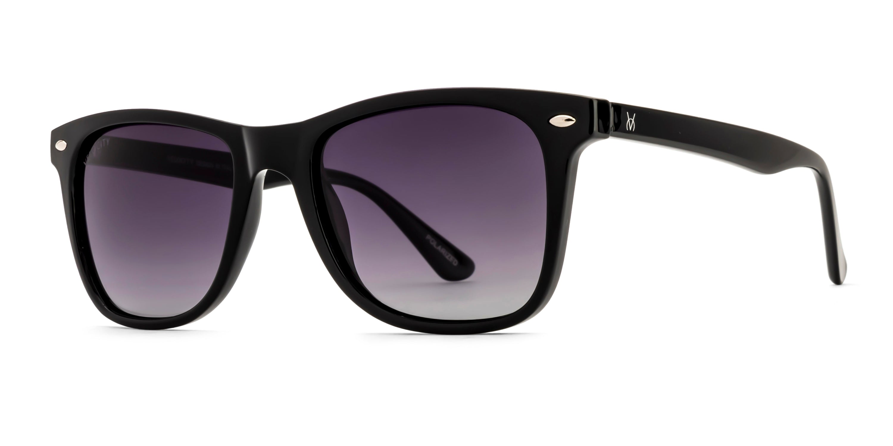 Velocity Full Rim Retro New Wayfarer Polarized Sunglass