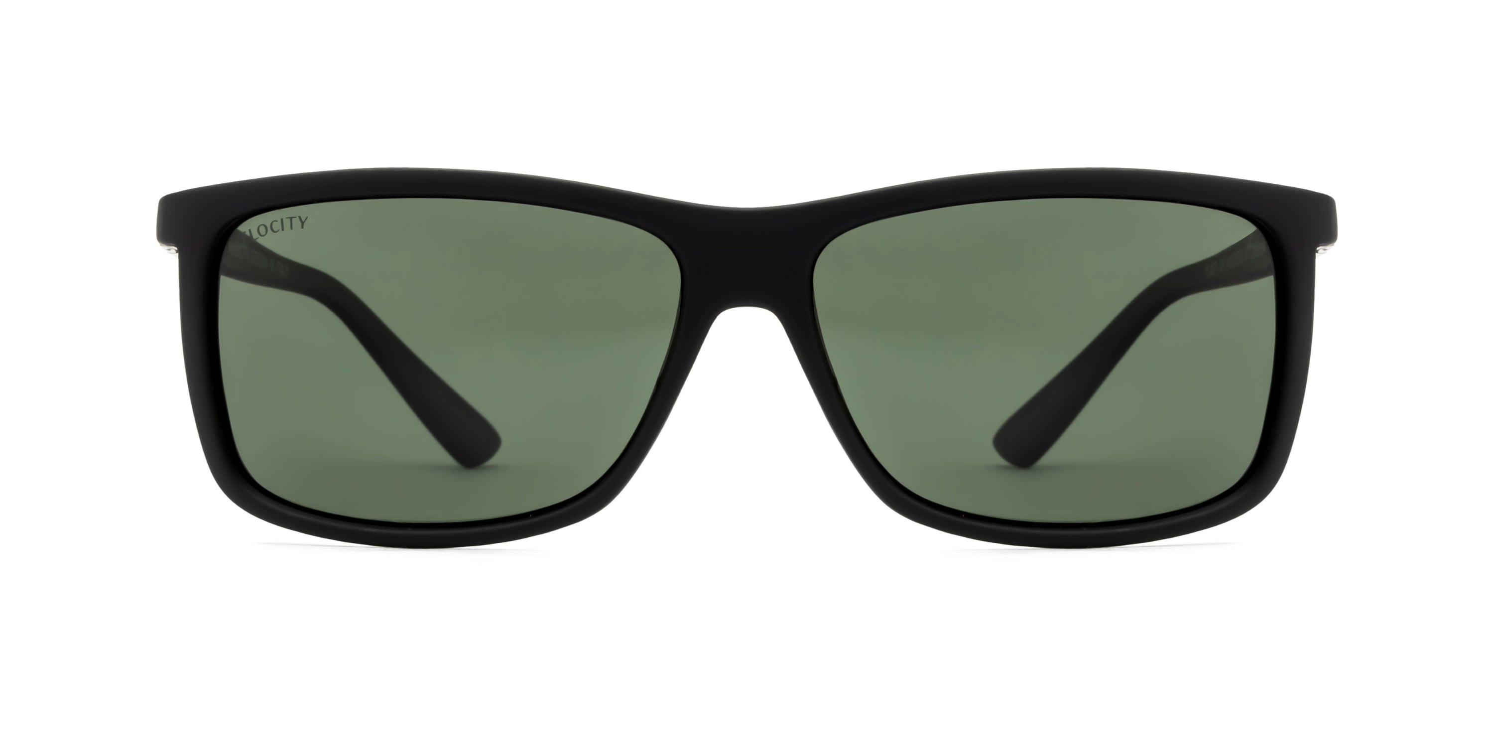 Velocity Full Rim Retro Rectangle Polarized Sunglass