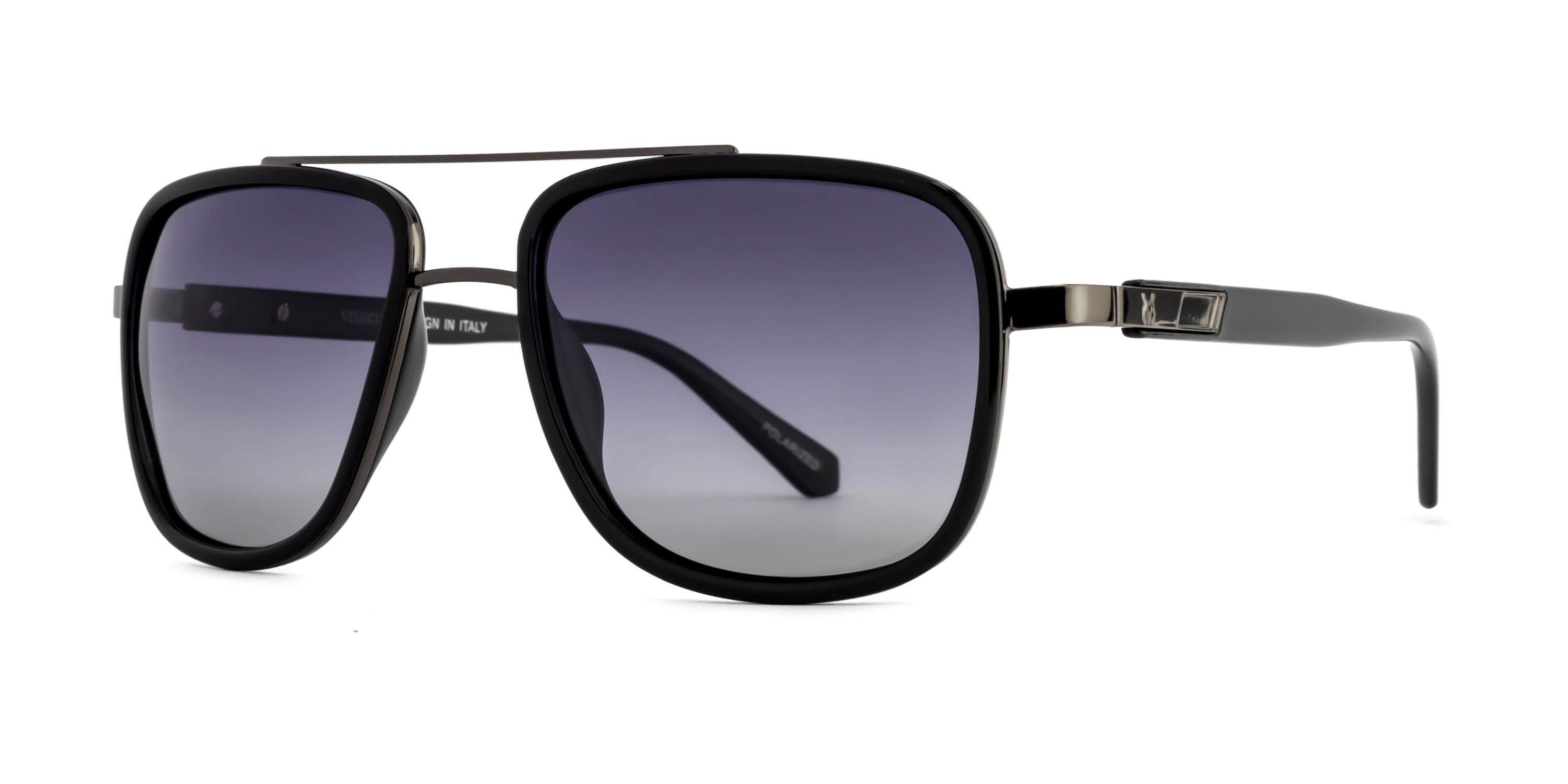 Velocity Full Rim Retro Polarized Sunglass