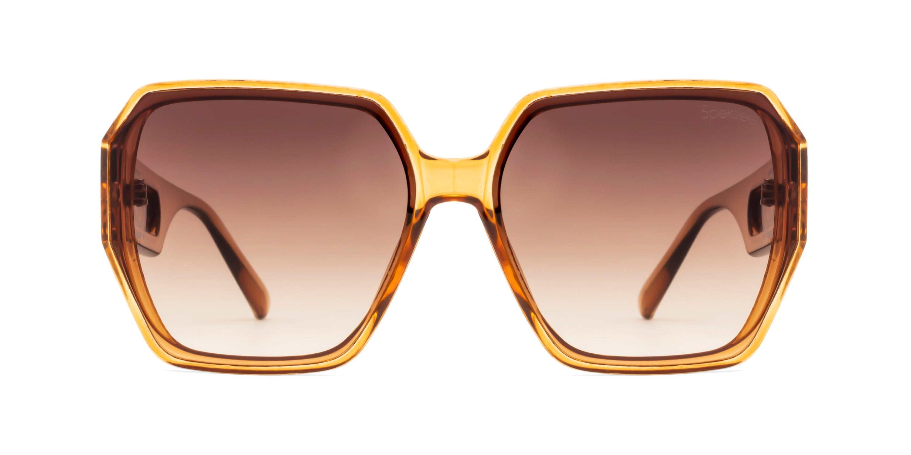 Speksee Full Rim Retro Rectangle Sunglass