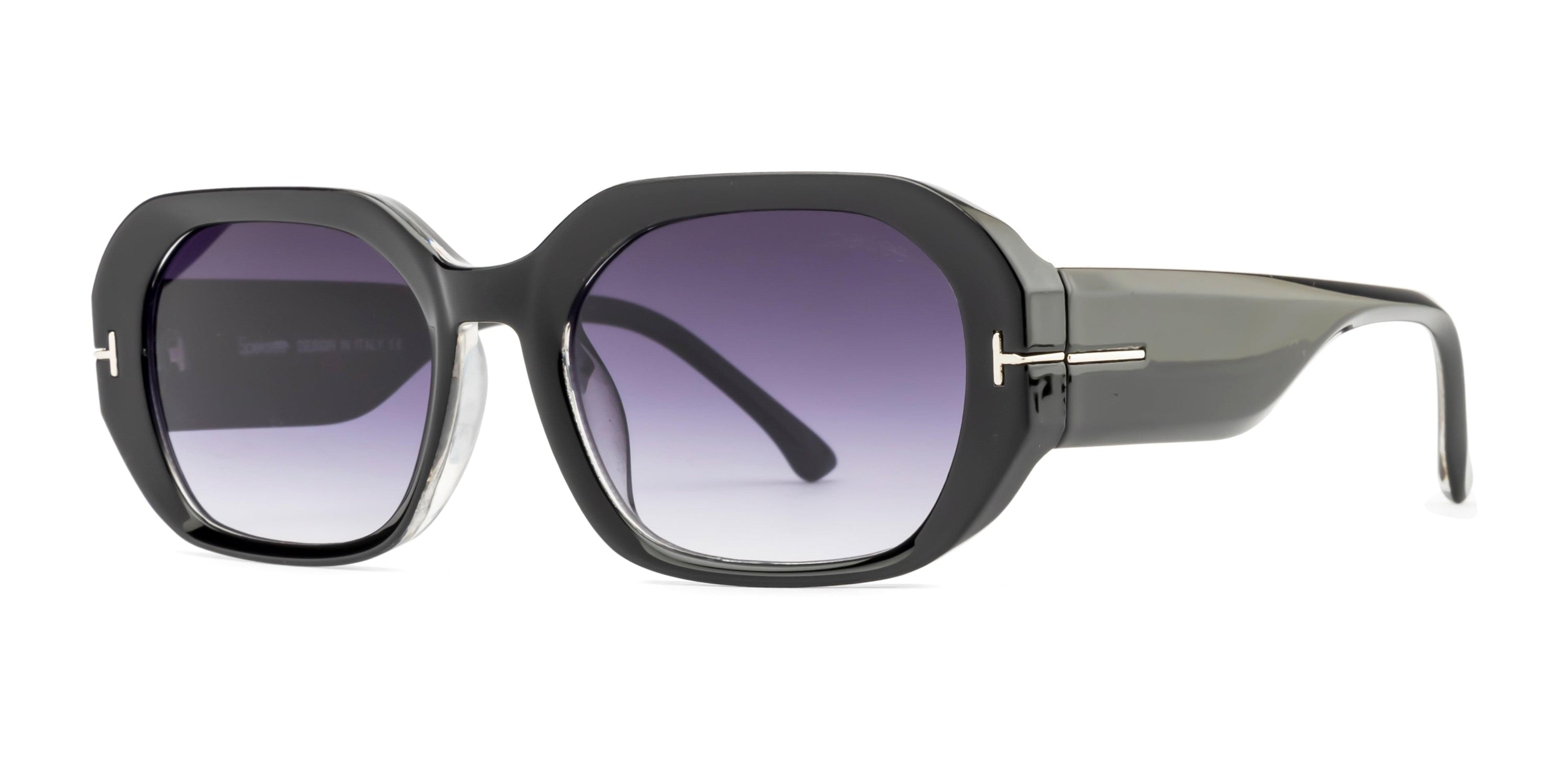 Speksee Full Rim Retro Rectangle Sunglass