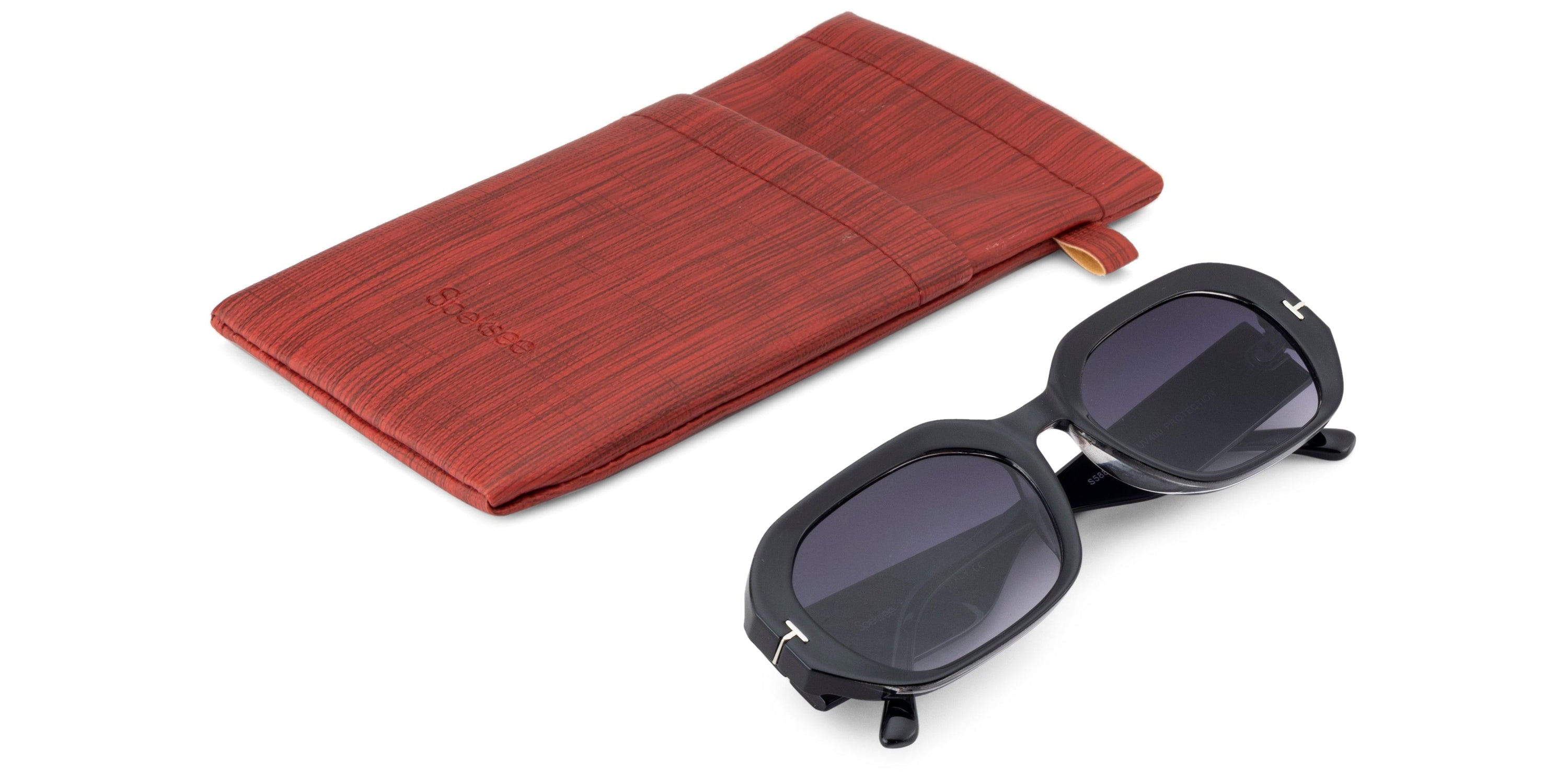 Speksee Full Rim Retro Rectangle Sunglass