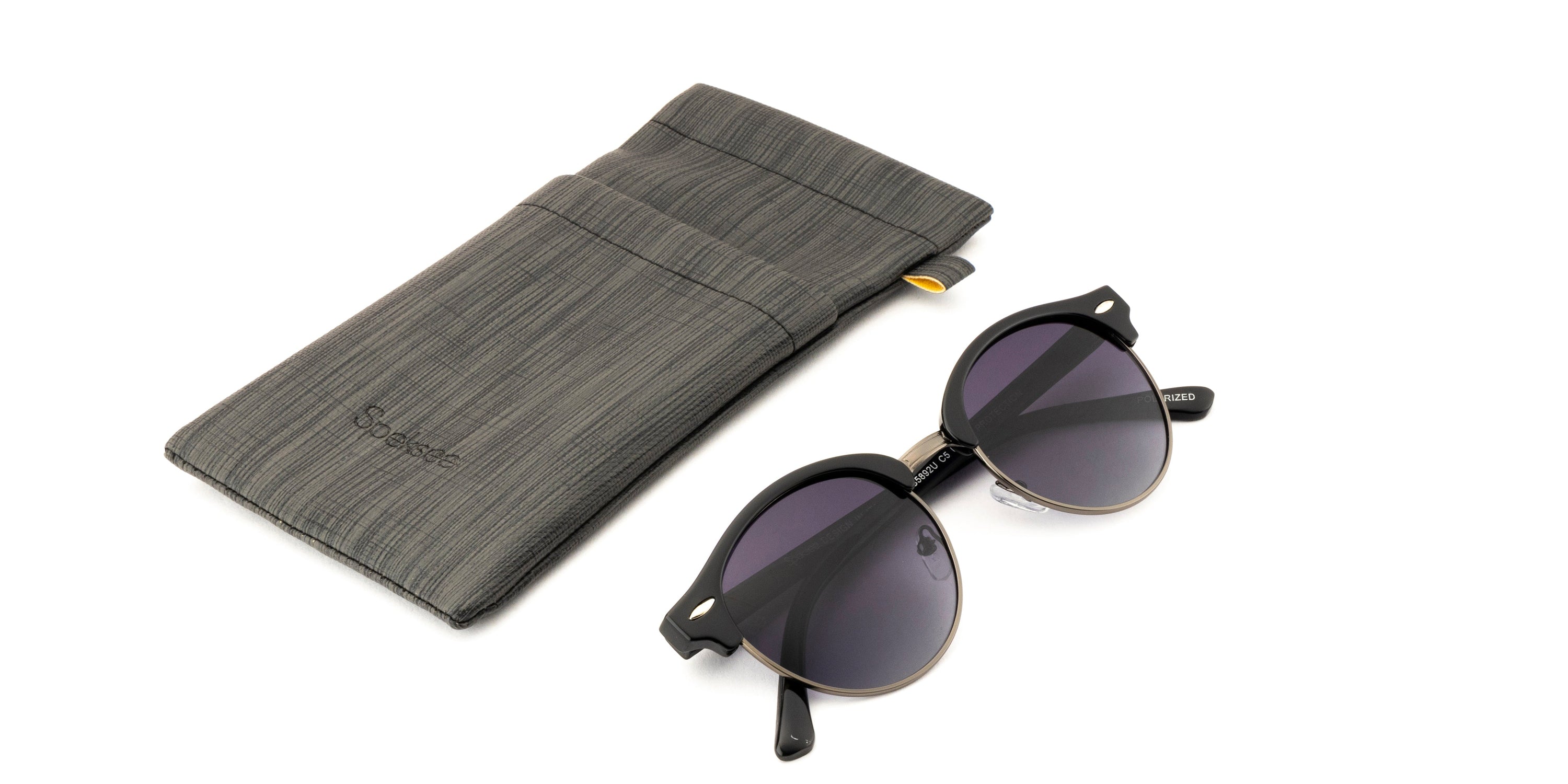 Speksee Full Rim Retro Polarized Sunglass for Unisex