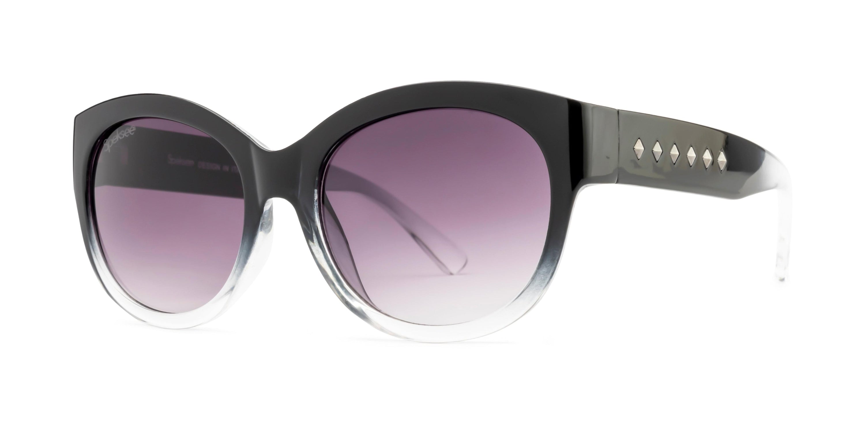Speksee Full Rim Retro Round Sunglass