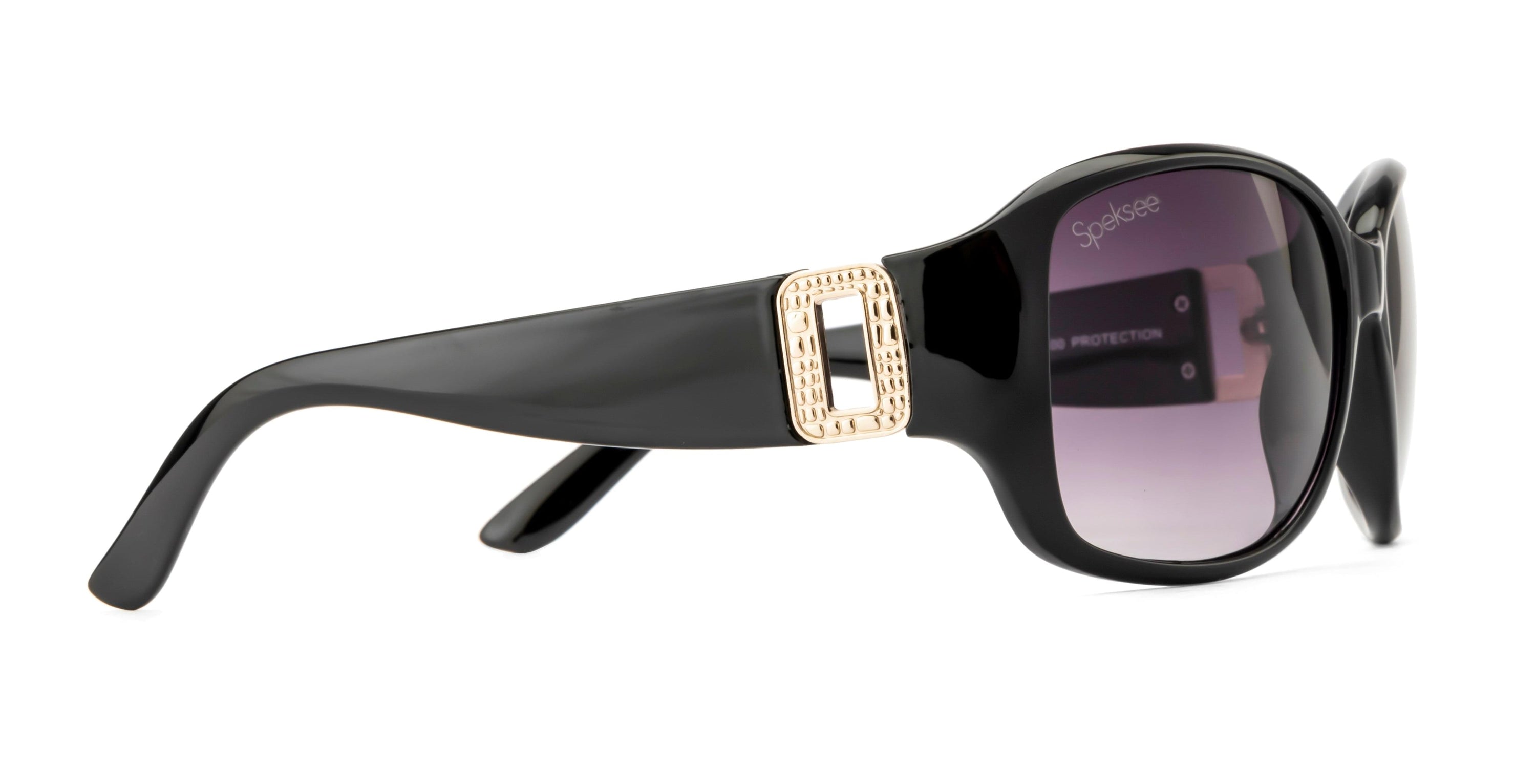 Speksee Full Rim Retro Rectangle Sunglass