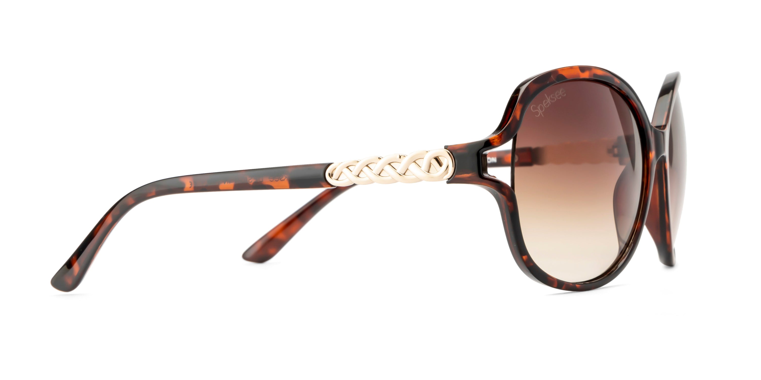 Speksee Full Rim Retro Round Sunglass