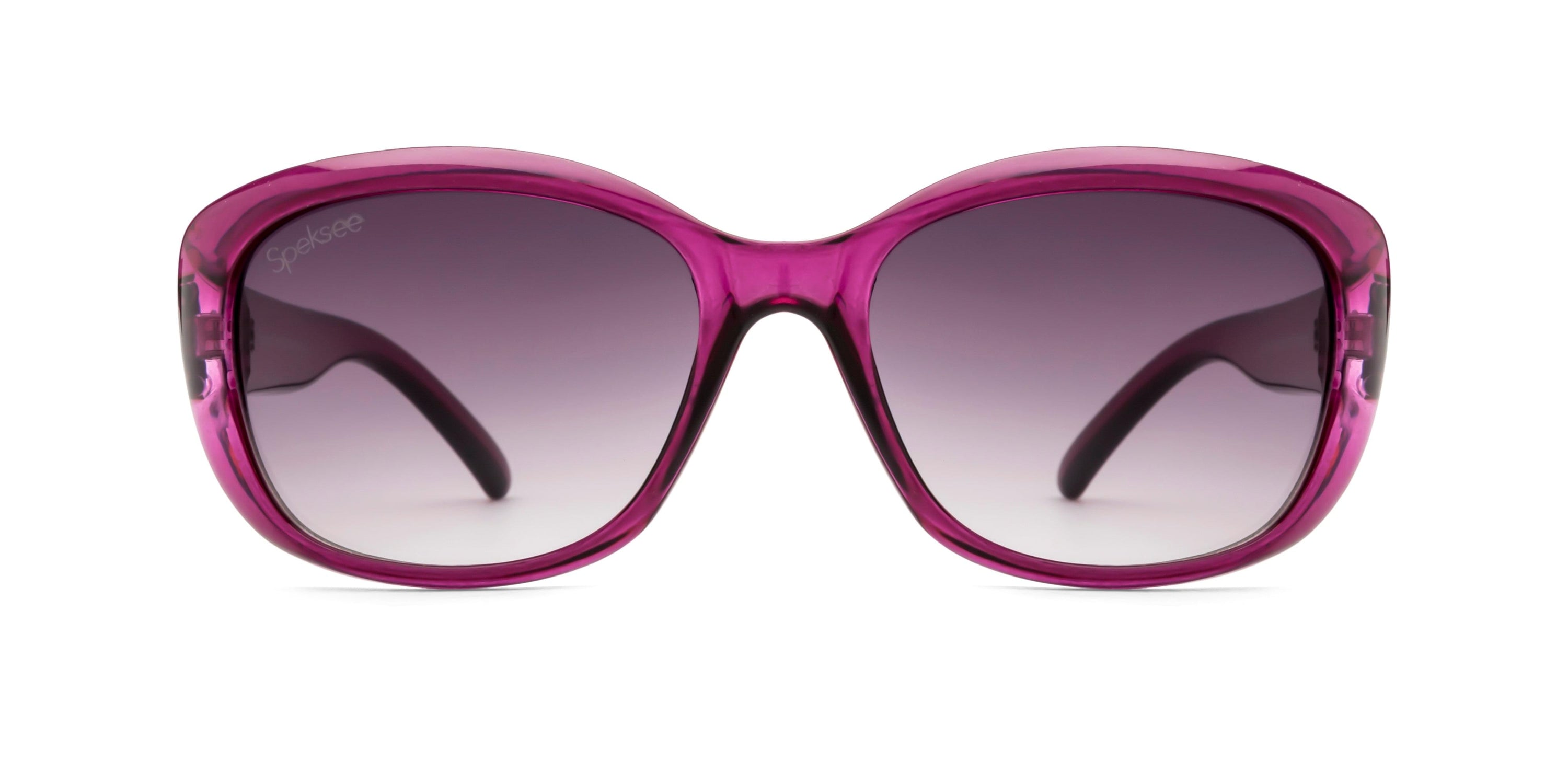 Speksee Full Rim Retro Rectangle Sunglass