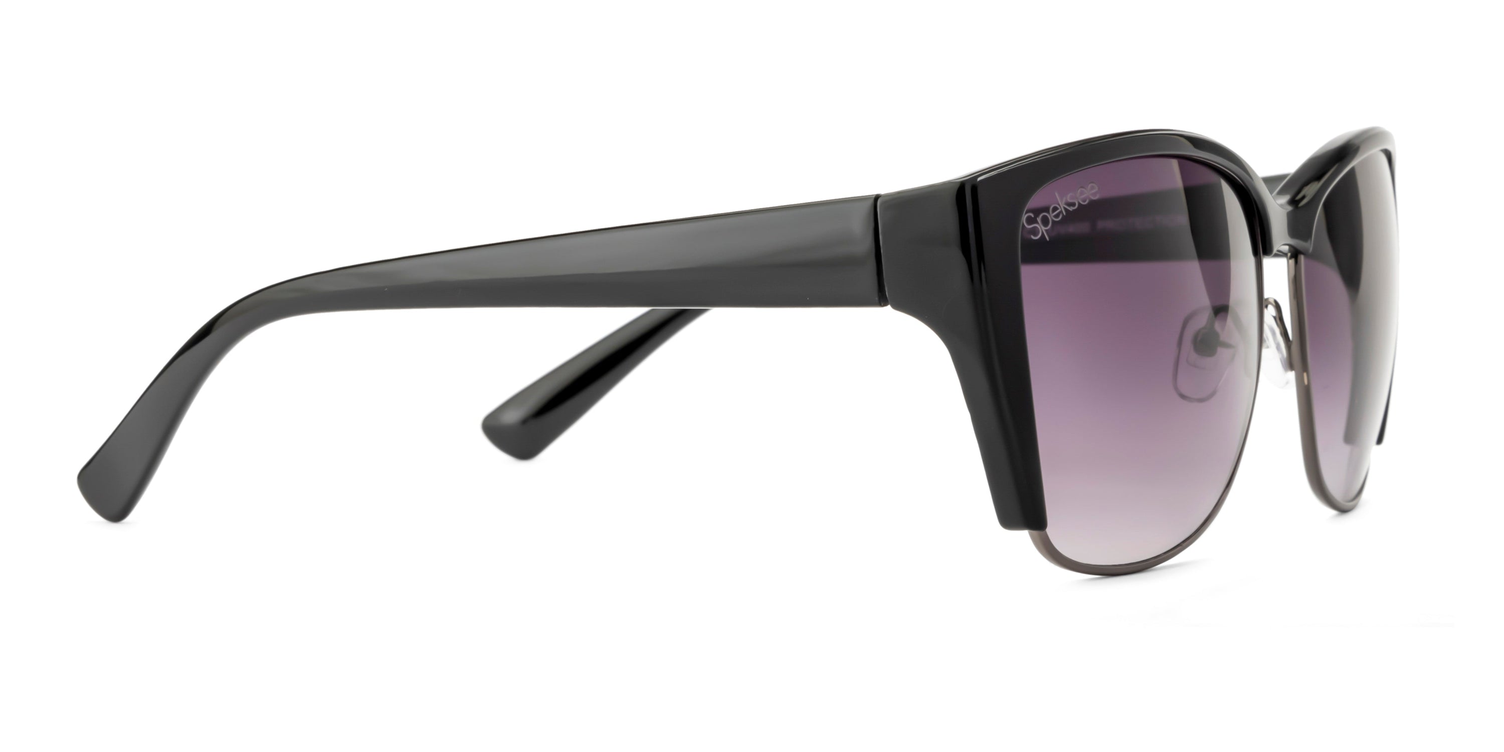 Speksee Half Rim Retro Rectangle Sunglass