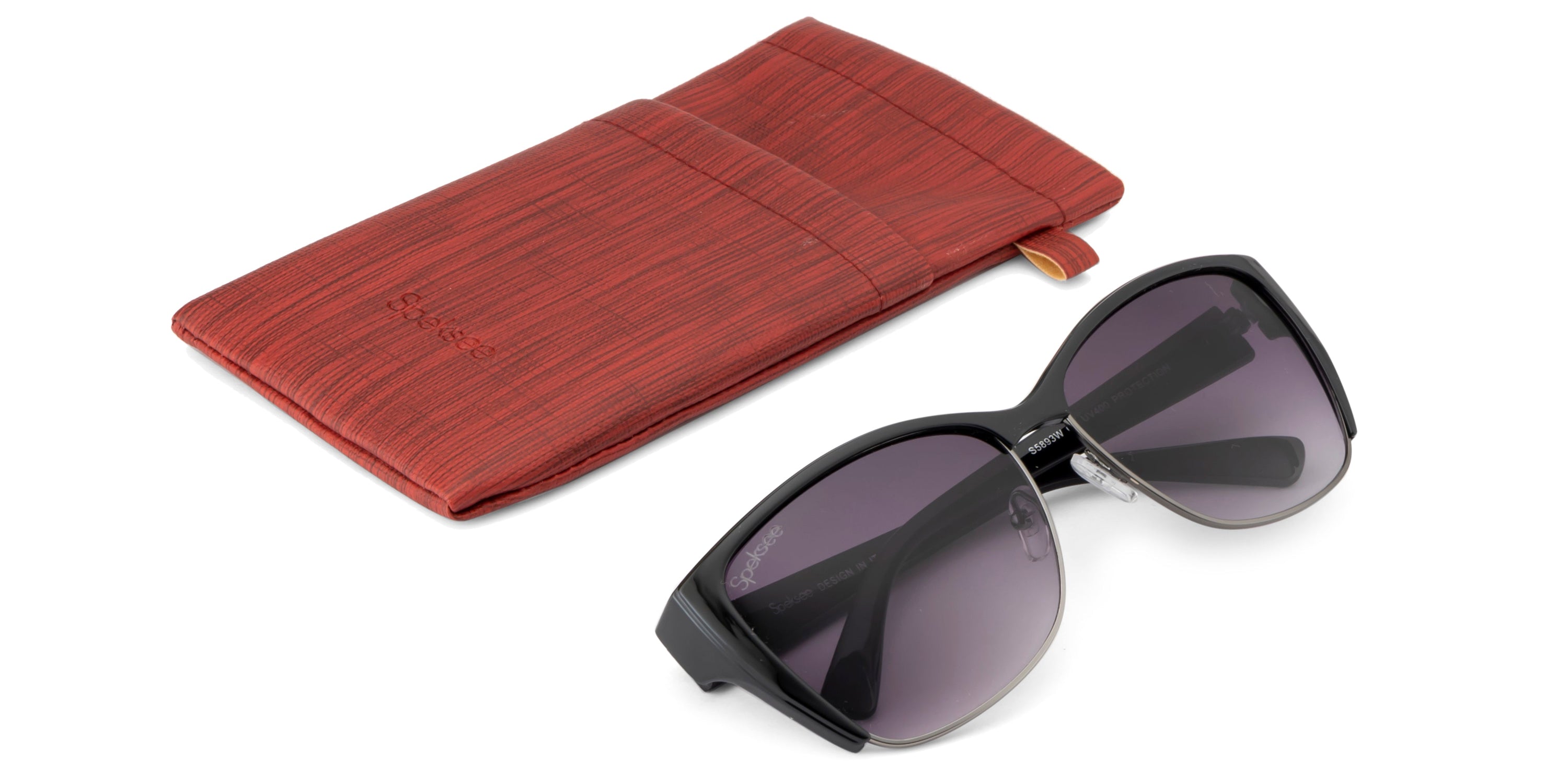 Speksee Half Rim Retro Rectangle Sunglass