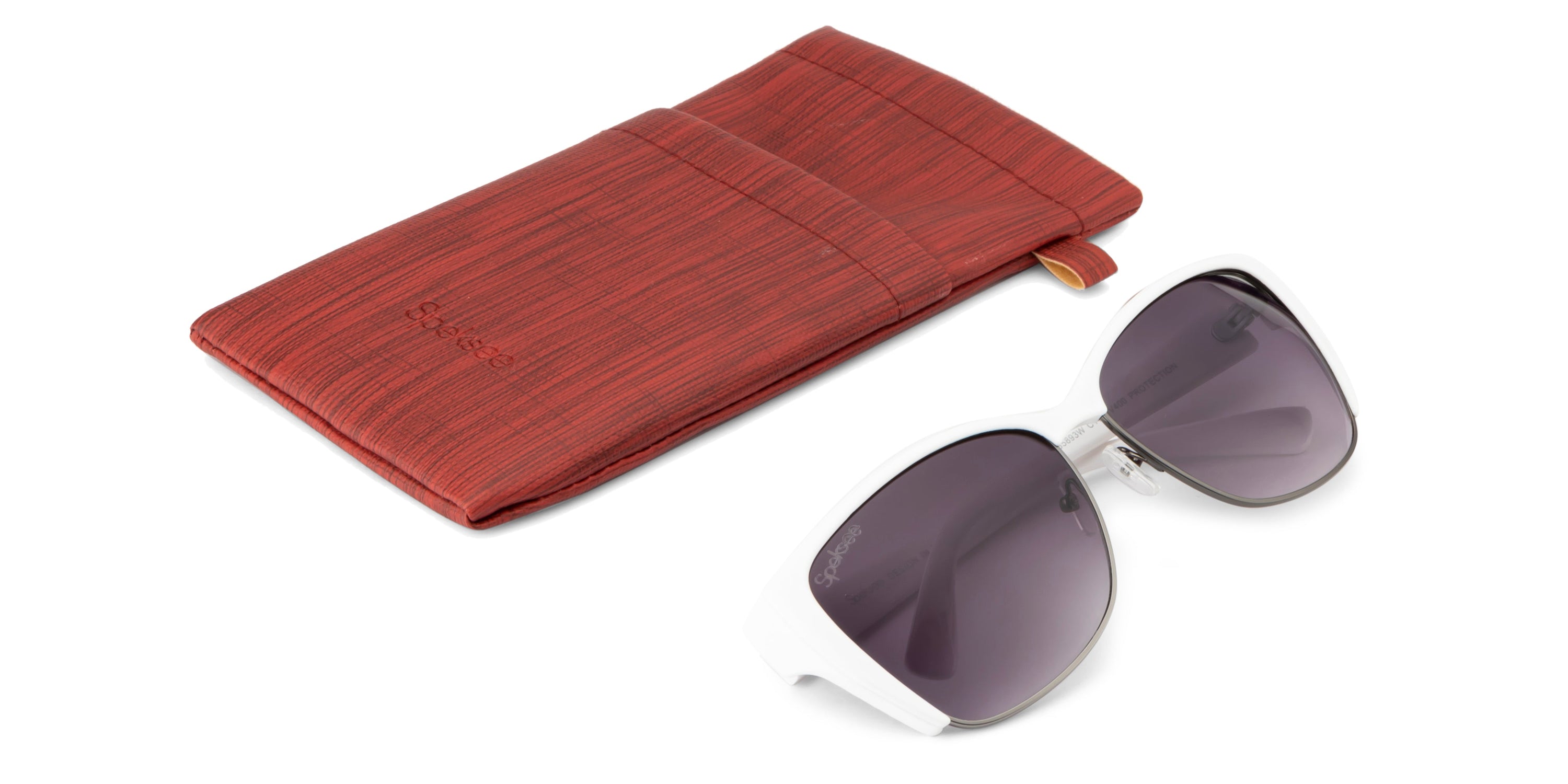 Speksee Half Rim Retro Rectangle Sunglass