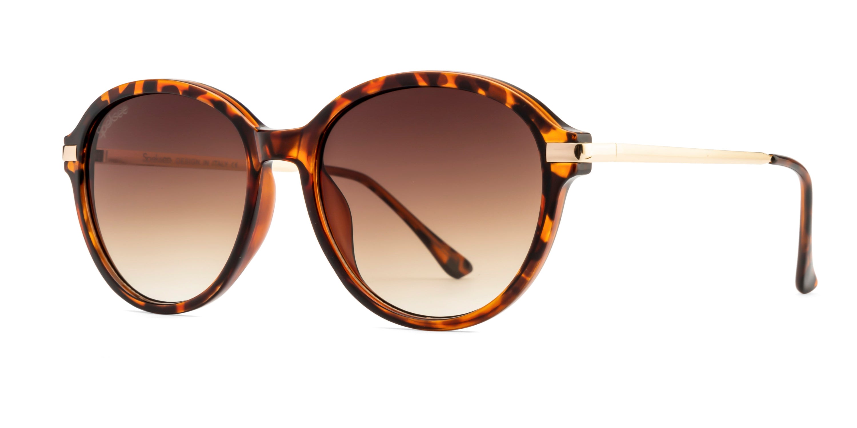 Speksee Full Rim Retro Round Sunglass