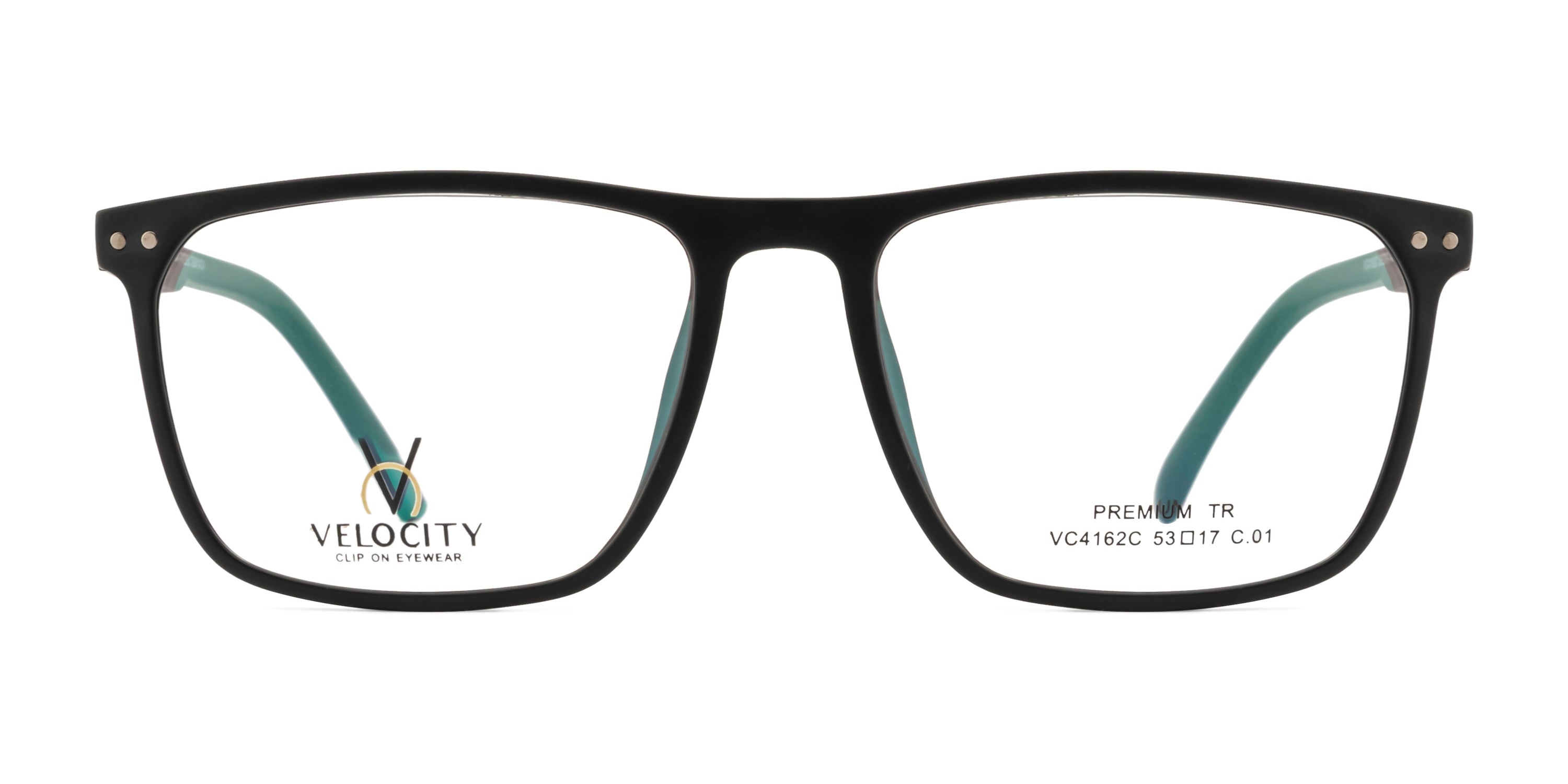 Velocity Clip-On Sunglasses with Polarized Lens