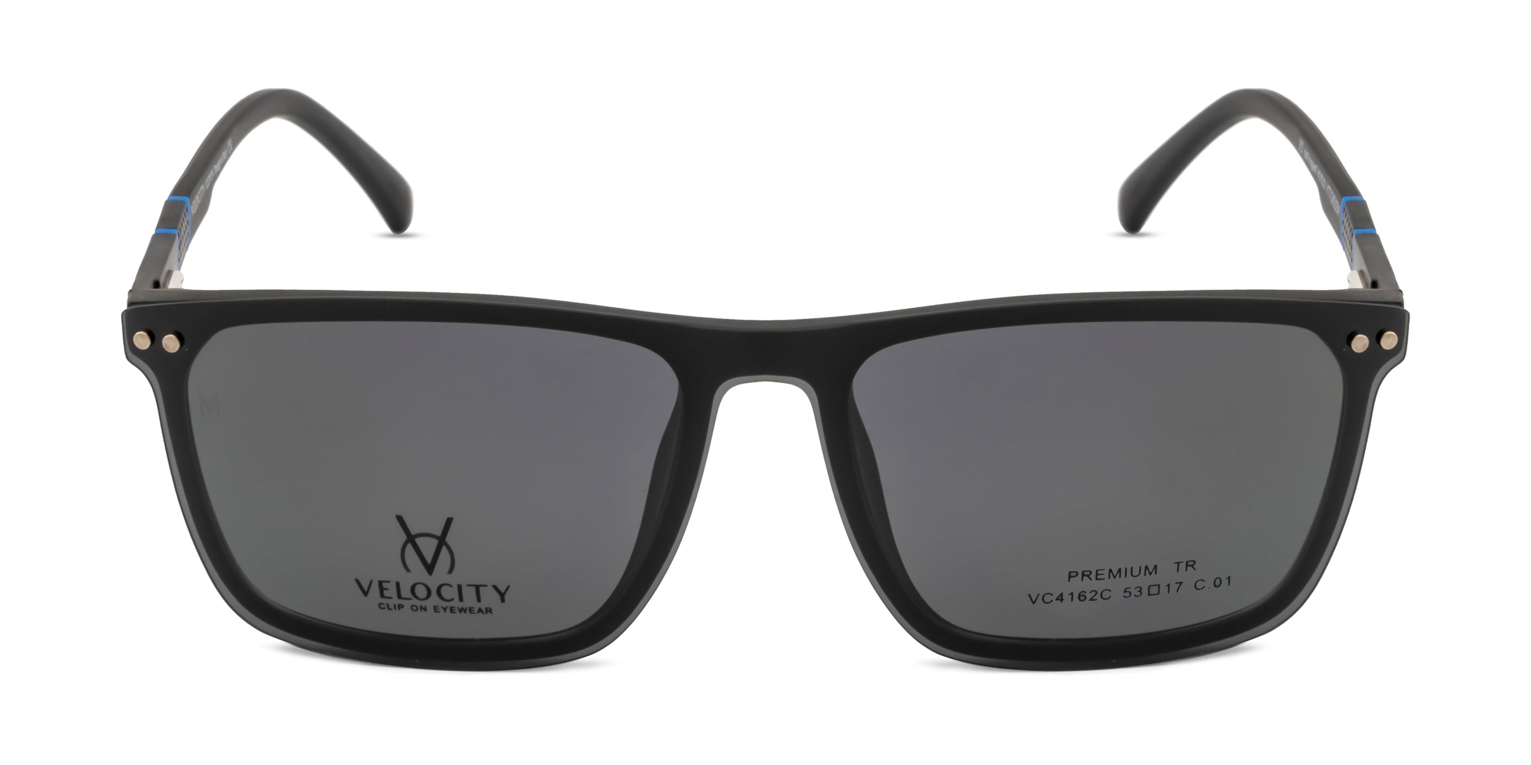 Velocity Clip-On Sunglasses with Polarized Lens