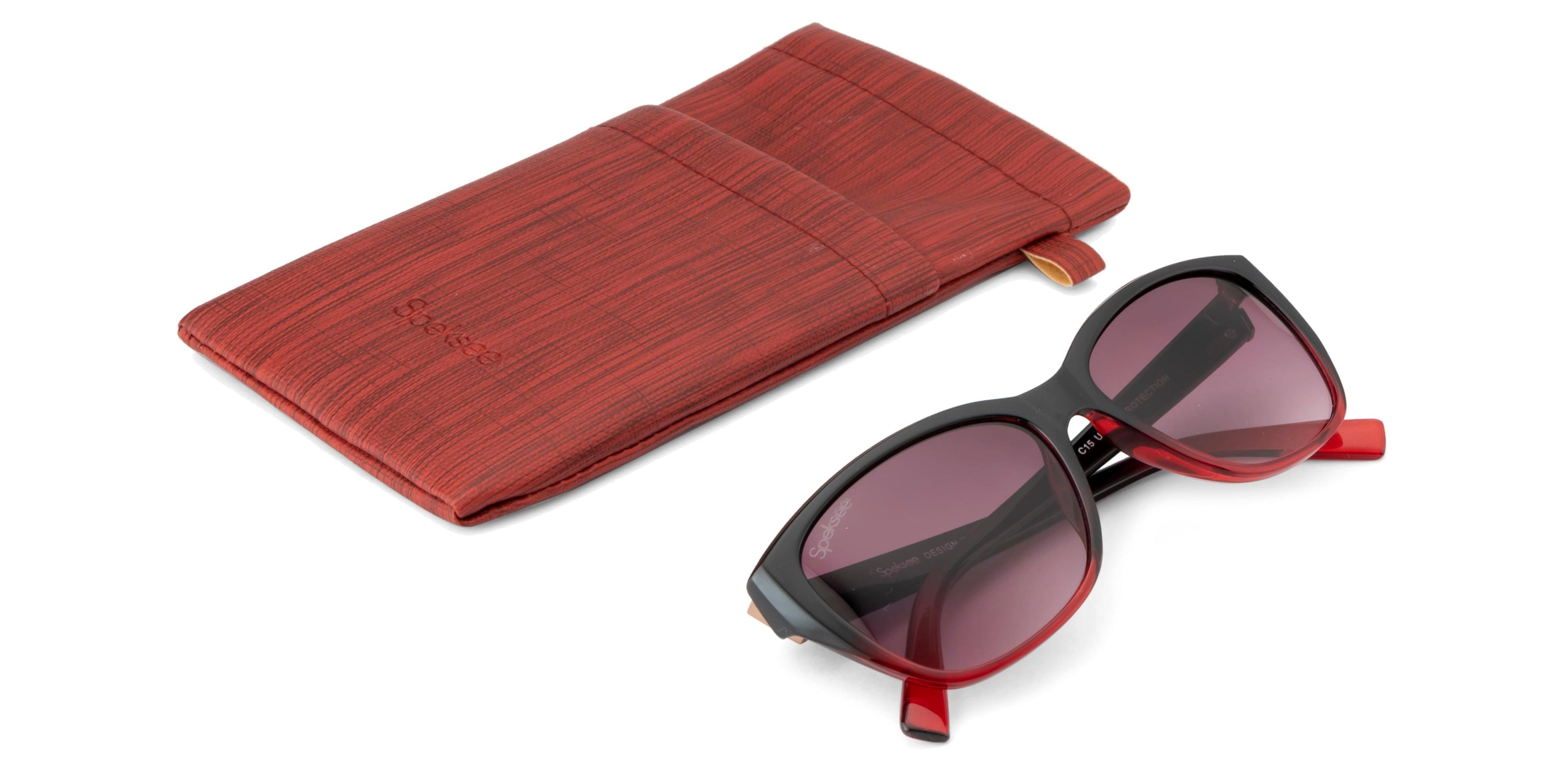 Speksee Full Rim Retro Rectangle Sunglass