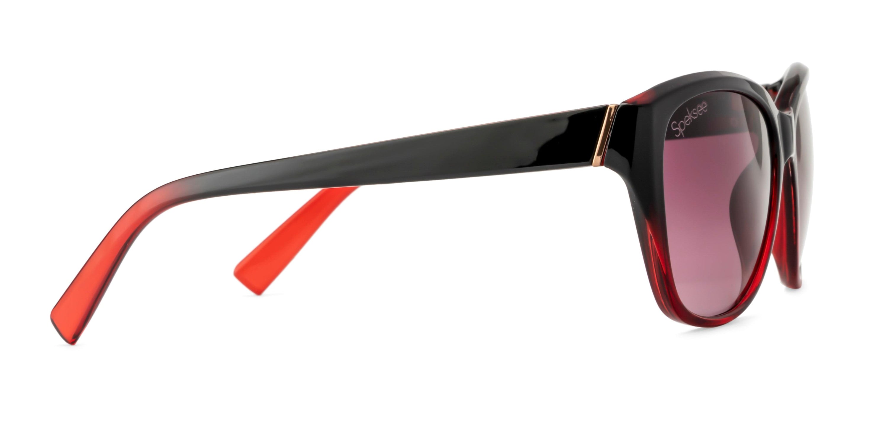 Speksee Full Rim Retro Rectangle Sunglass