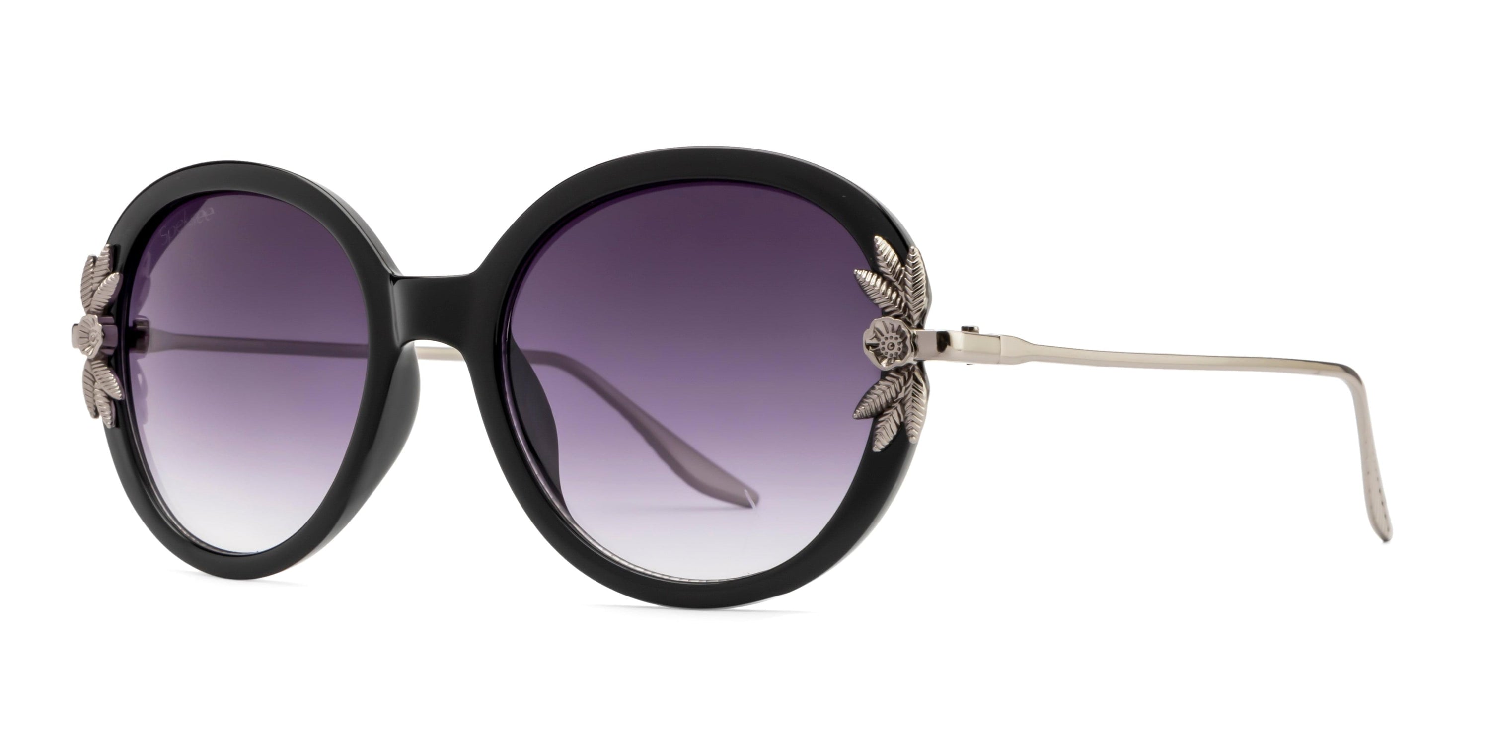 Speksee Full Rim Retro Round Sunglass