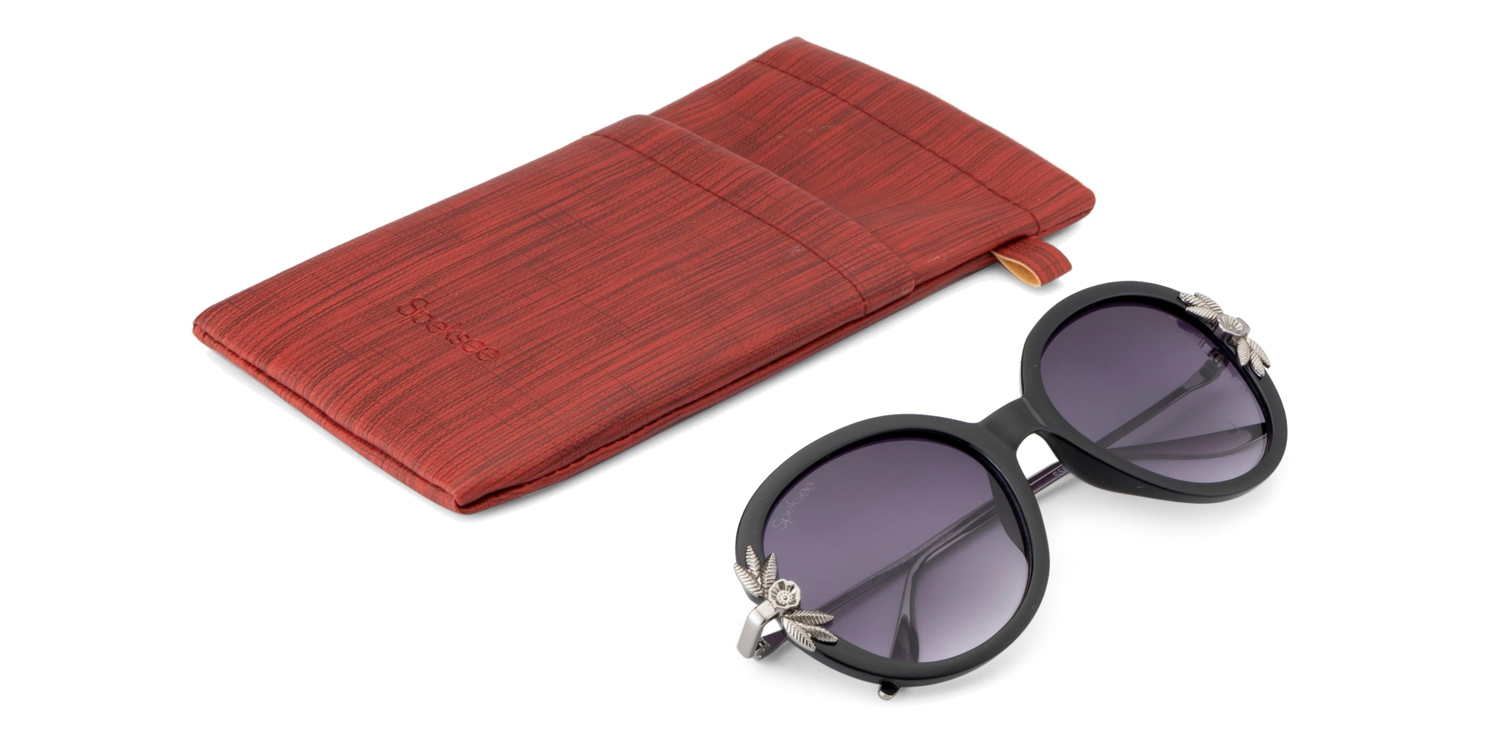 Speksee Full Rim Retro Round Sunglass