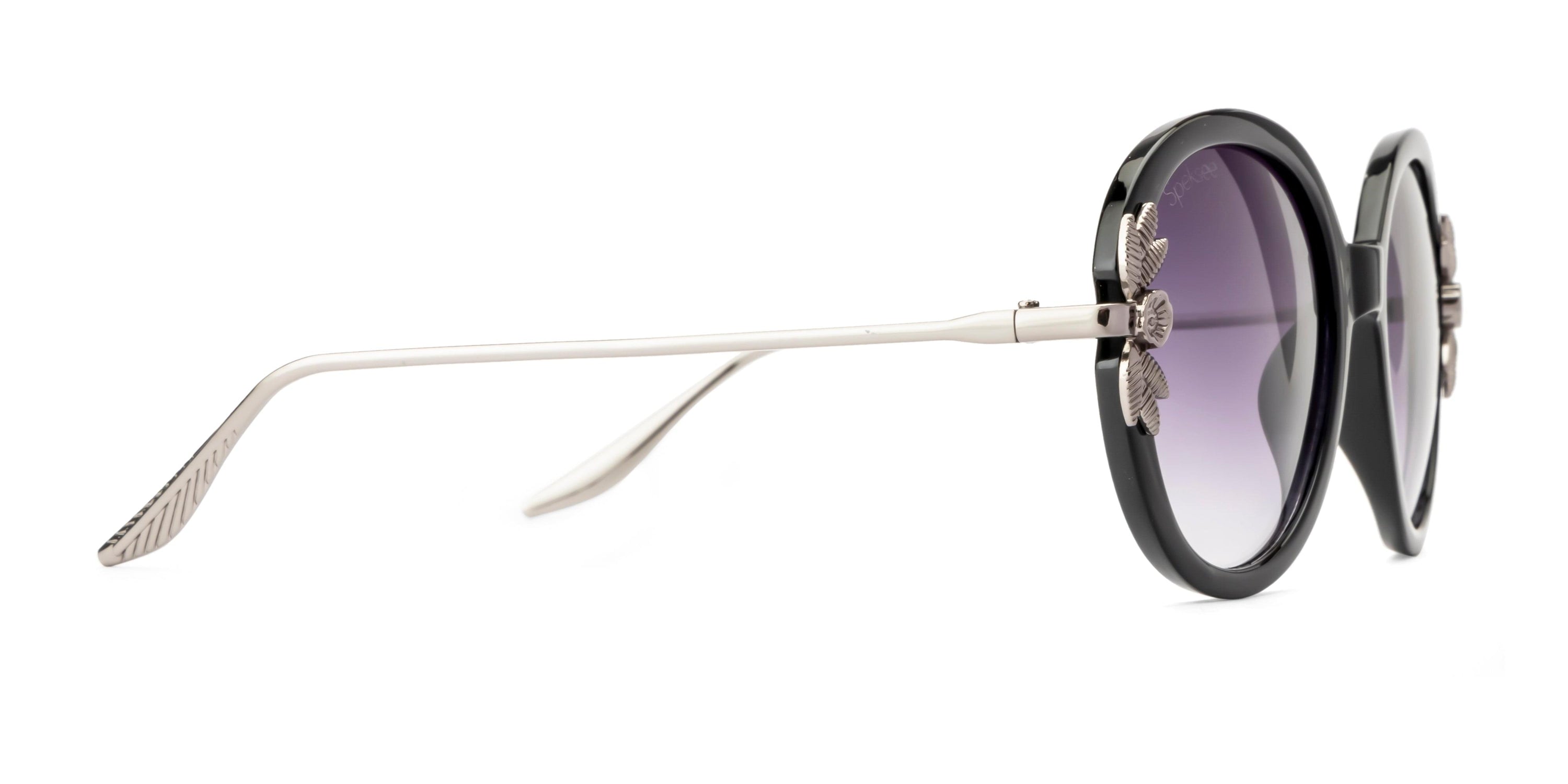 Speksee Full Rim Retro Round Sunglass